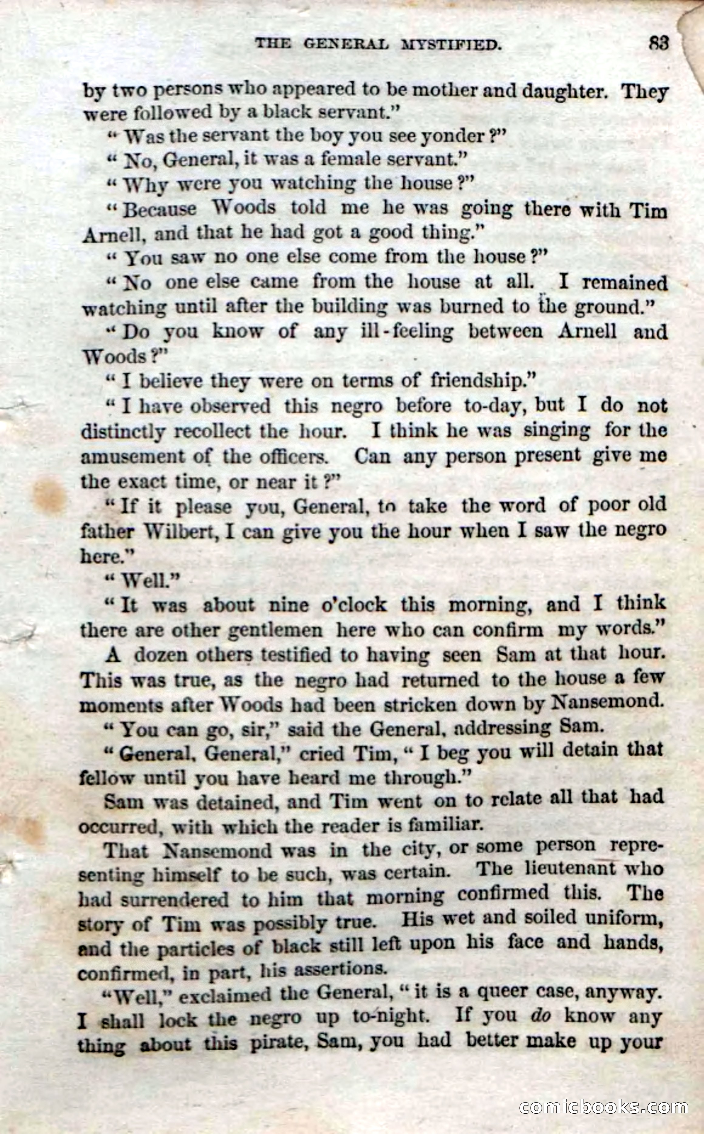 Beadle's Dime Novels No. 74: Cruiser of the Chesapeake — page 81 of 98