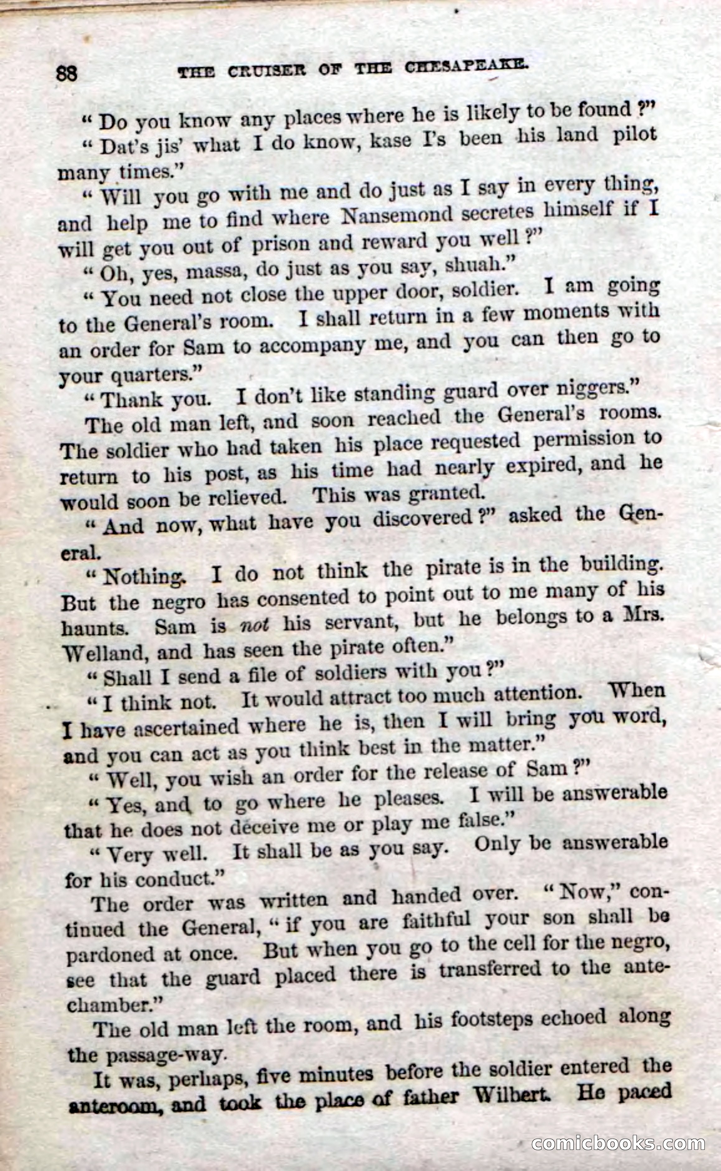 Beadle's Dime Novels No. 74: Cruiser of the Chesapeake — page 86 of 98
