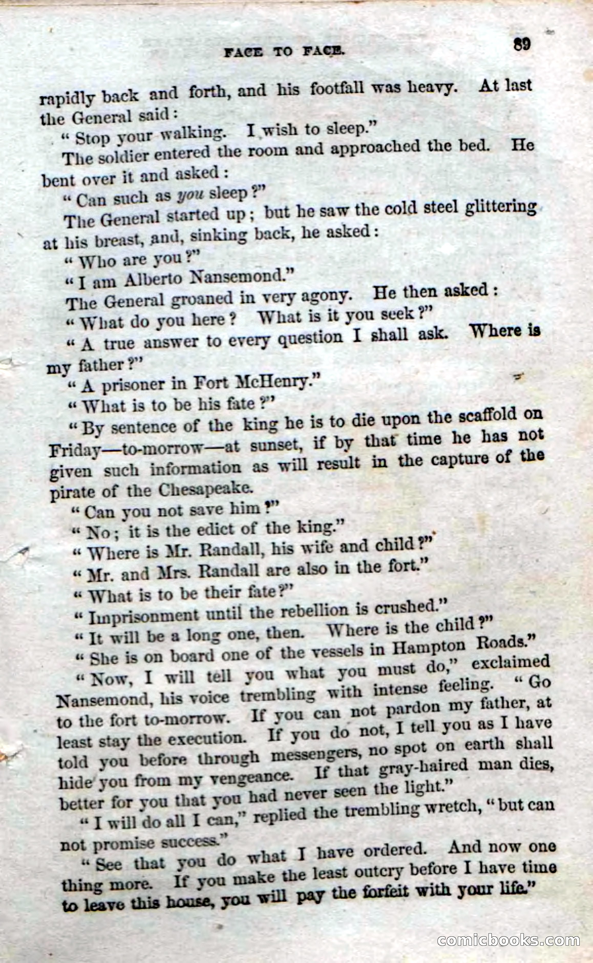 Beadle's Dime Novels No. 74: Cruiser of the Chesapeake — page 87 of 98