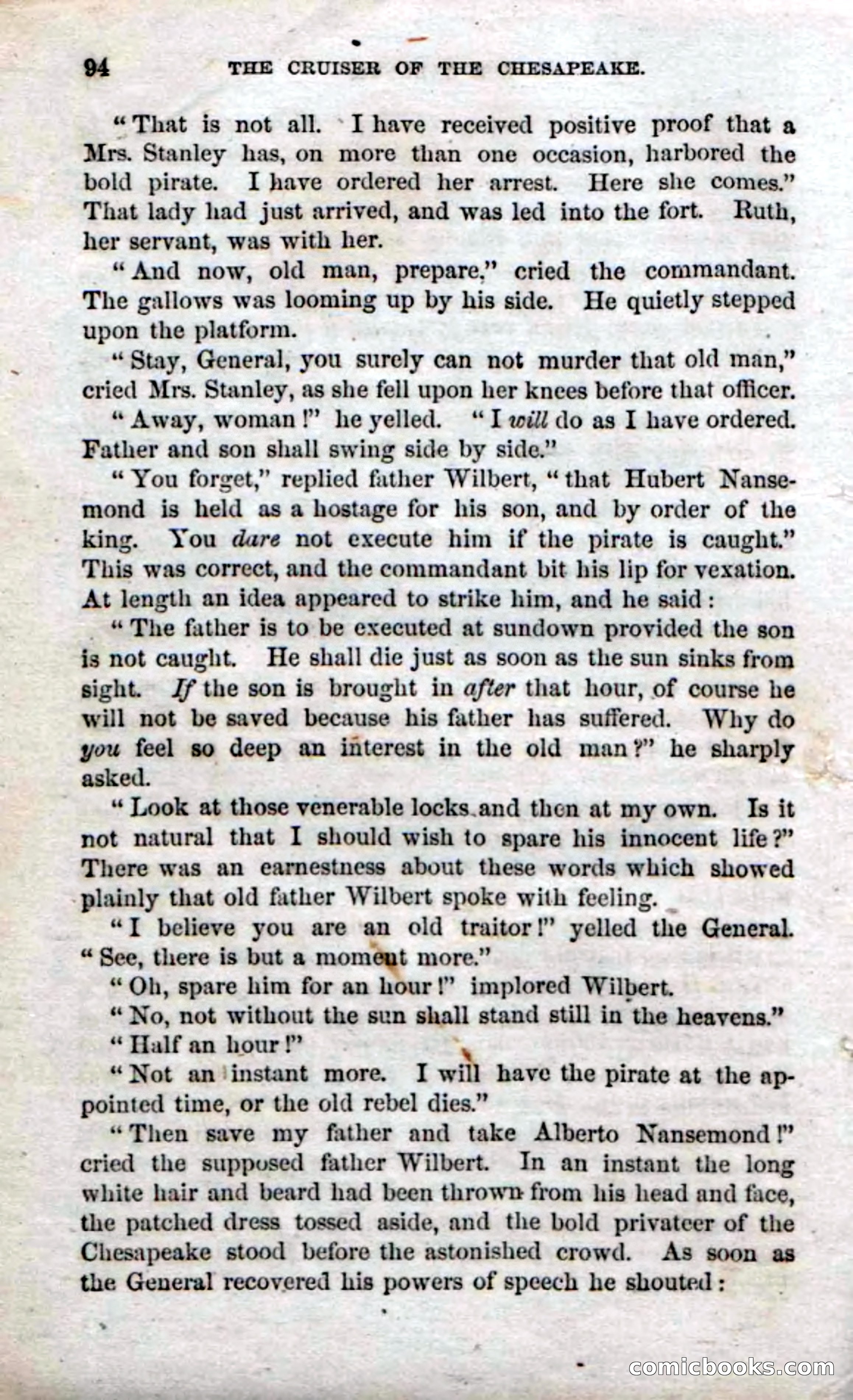 Beadle's Dime Novels No. 74: Cruiser of the Chesapeake — page 92 of 98