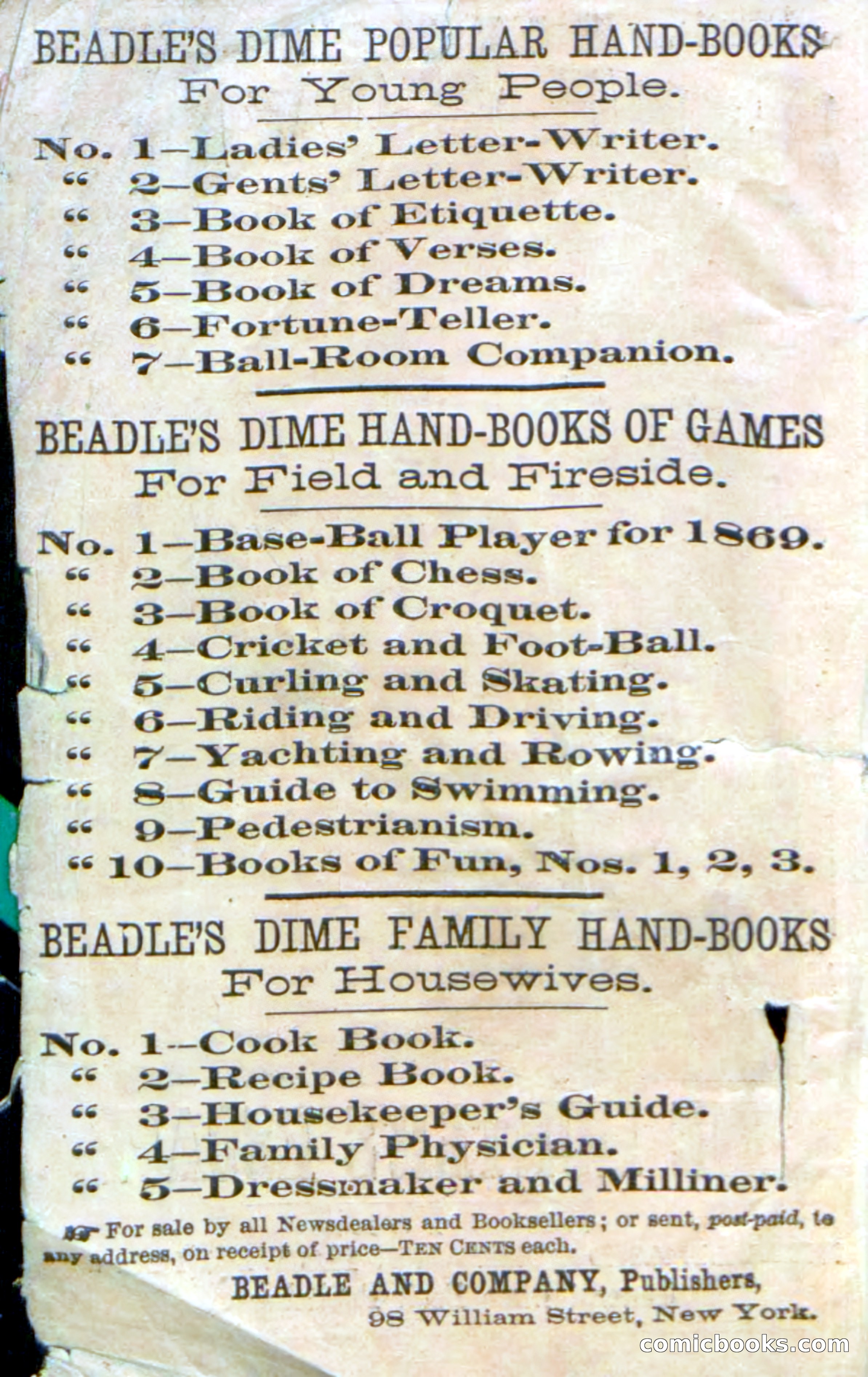 Beadle's Dime Novels No. 75: The Hunter's Escape — page 2 of 98