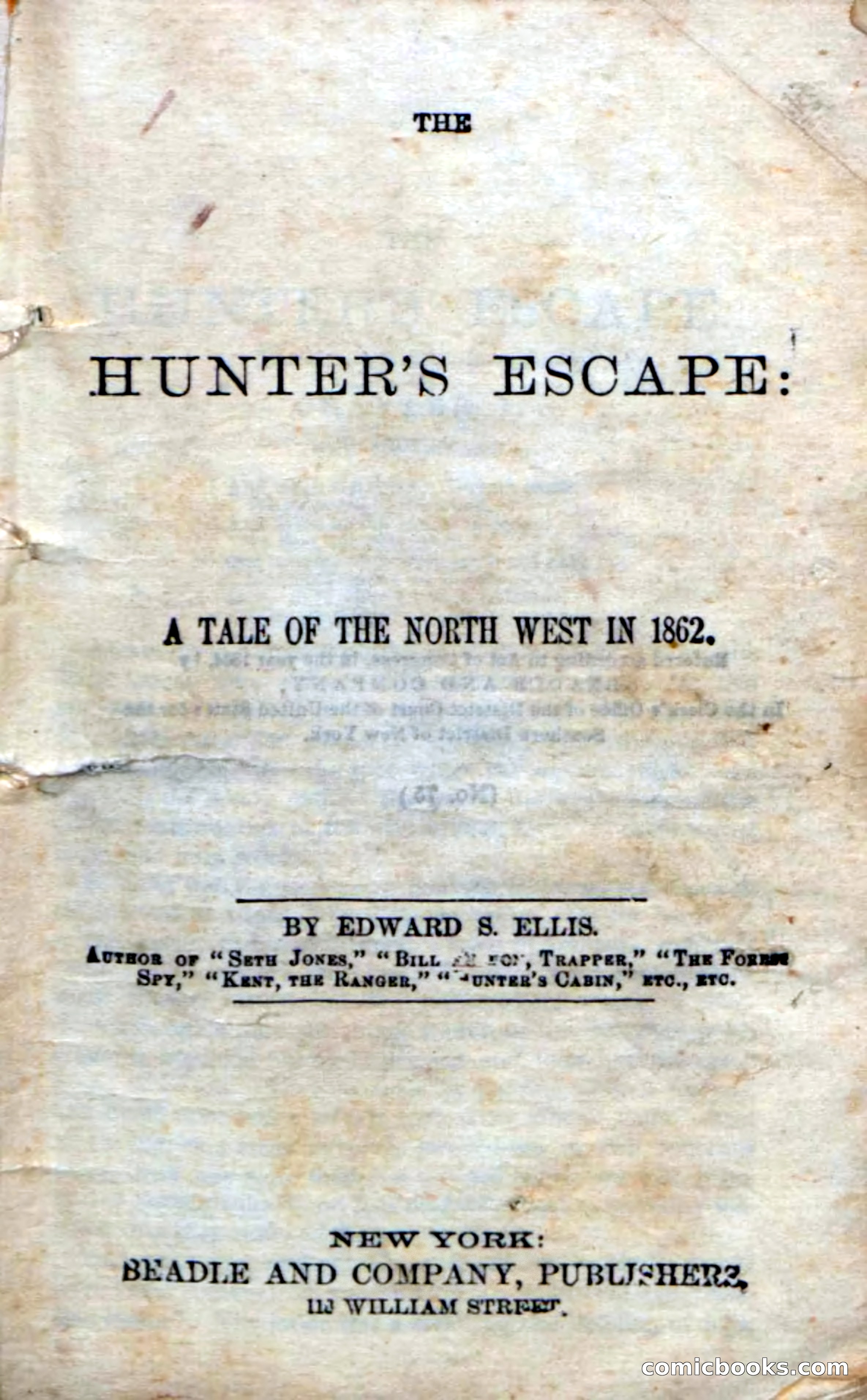 Beadle's Dime Novels No. 75: The Hunter's Escape — page 5 of 98