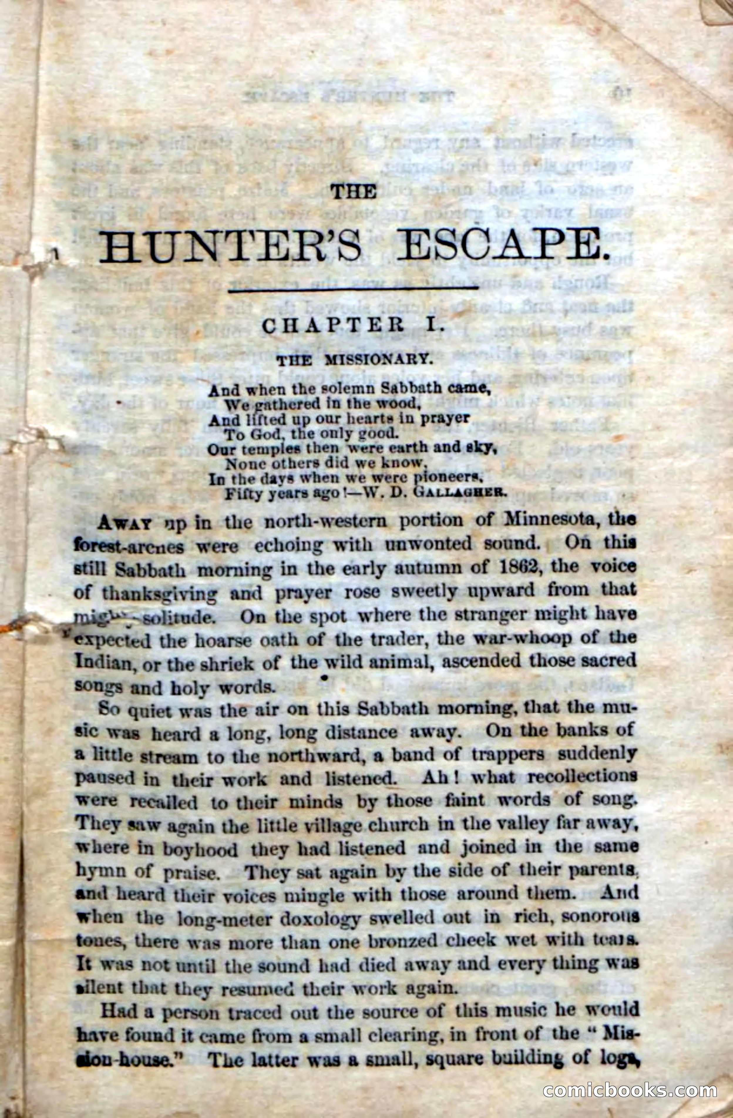 Beadle's Dime Novels No. 75: The Hunter's Escape — page 7 of 98