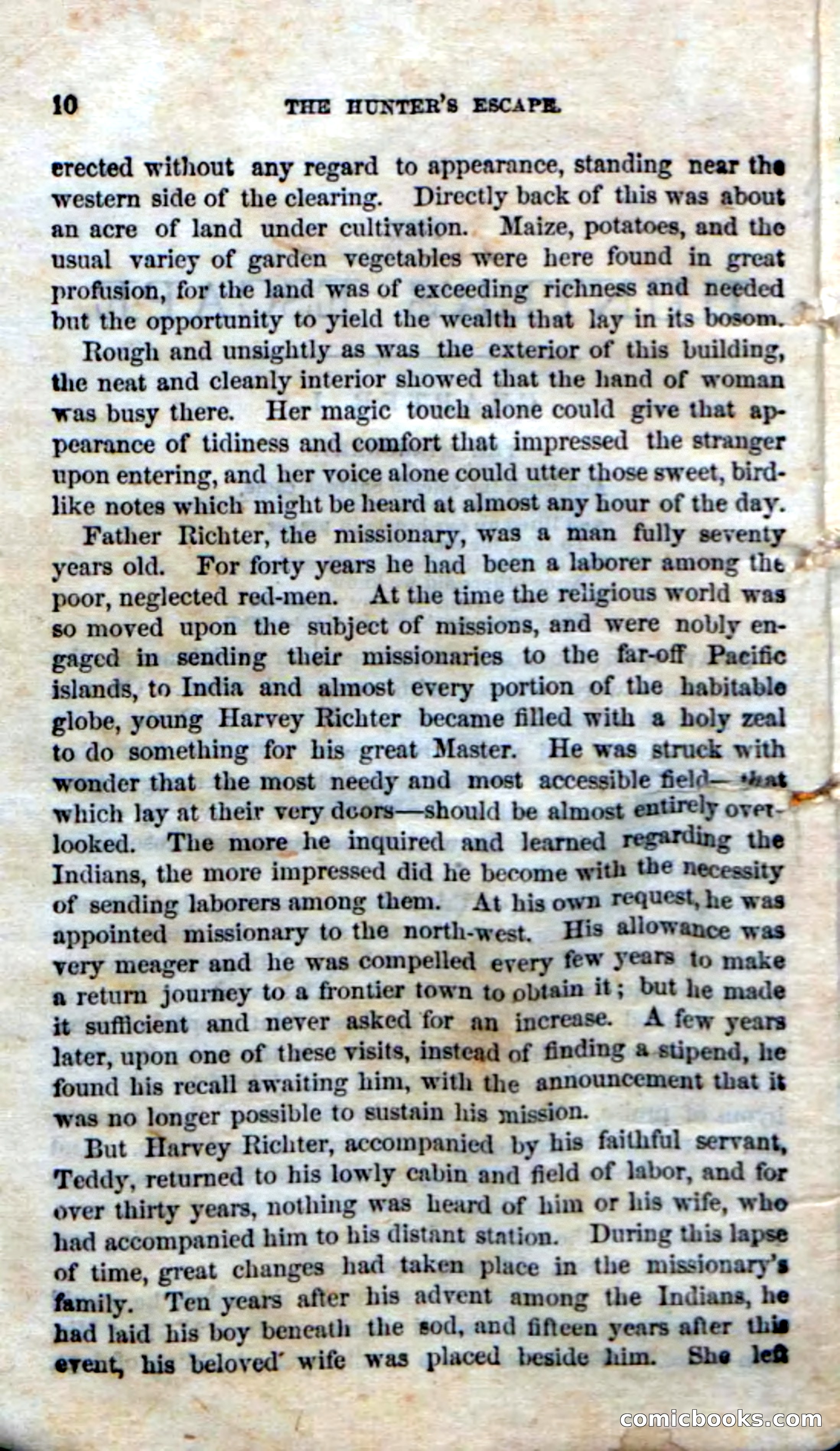 Beadle's Dime Novels No. 75: The Hunter's Escape — page 8 of 98