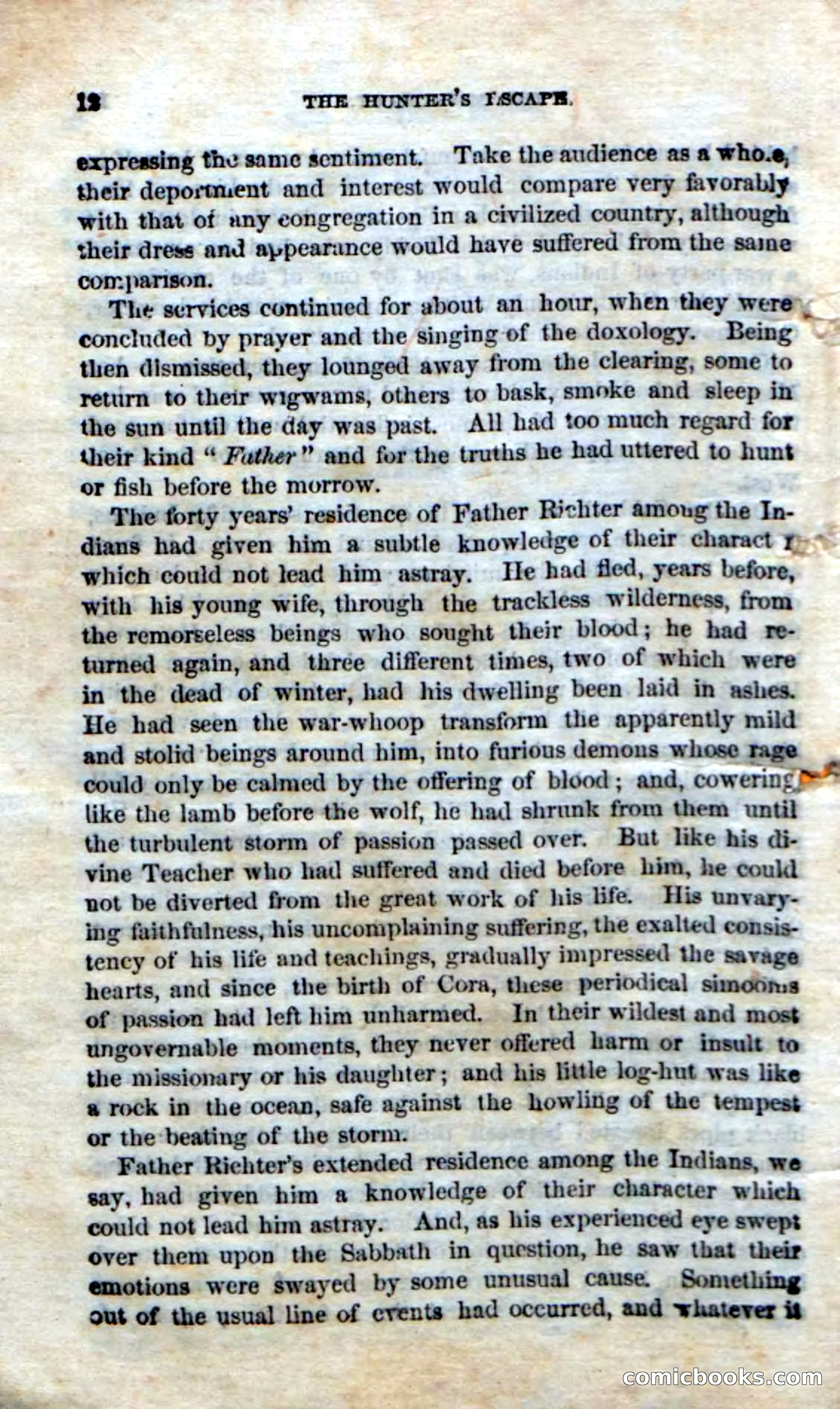 Beadle's Dime Novels No. 75: The Hunter's Escape — page 10 of 98