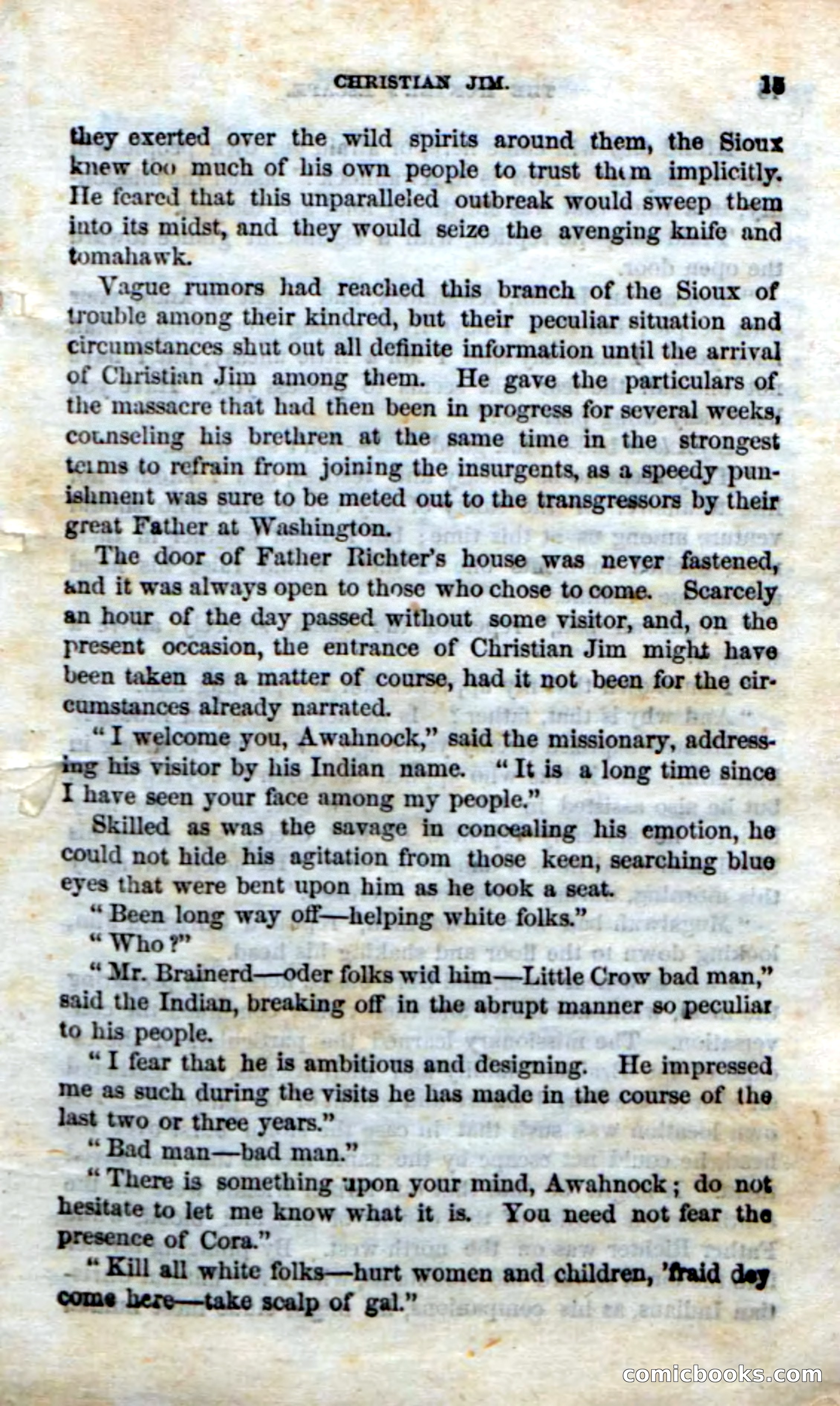 Beadle's Dime Novels No. 75: The Hunter's Escape — page 13 of 98