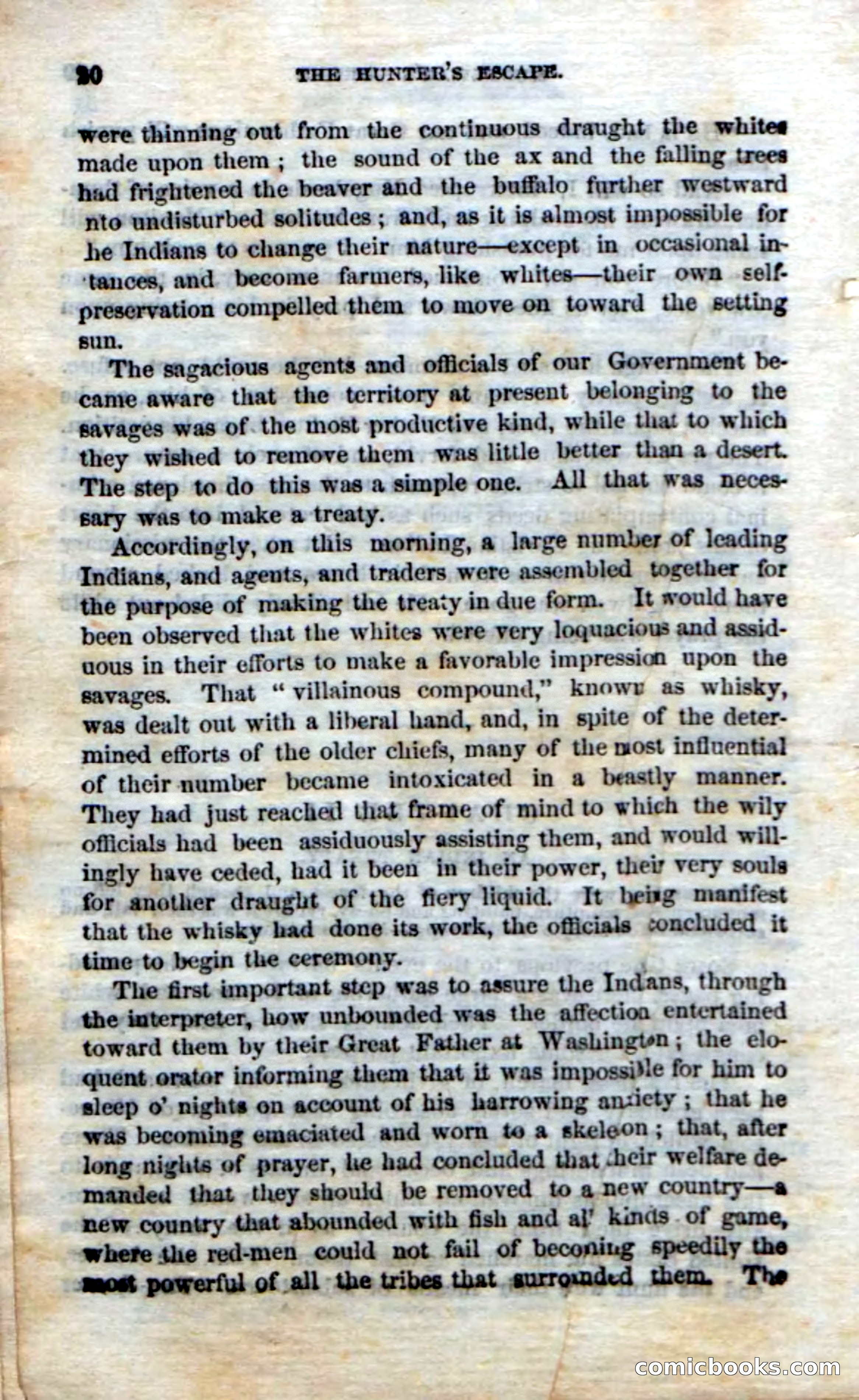 Beadle's Dime Novels No. 75: The Hunter's Escape — page 18 of 98