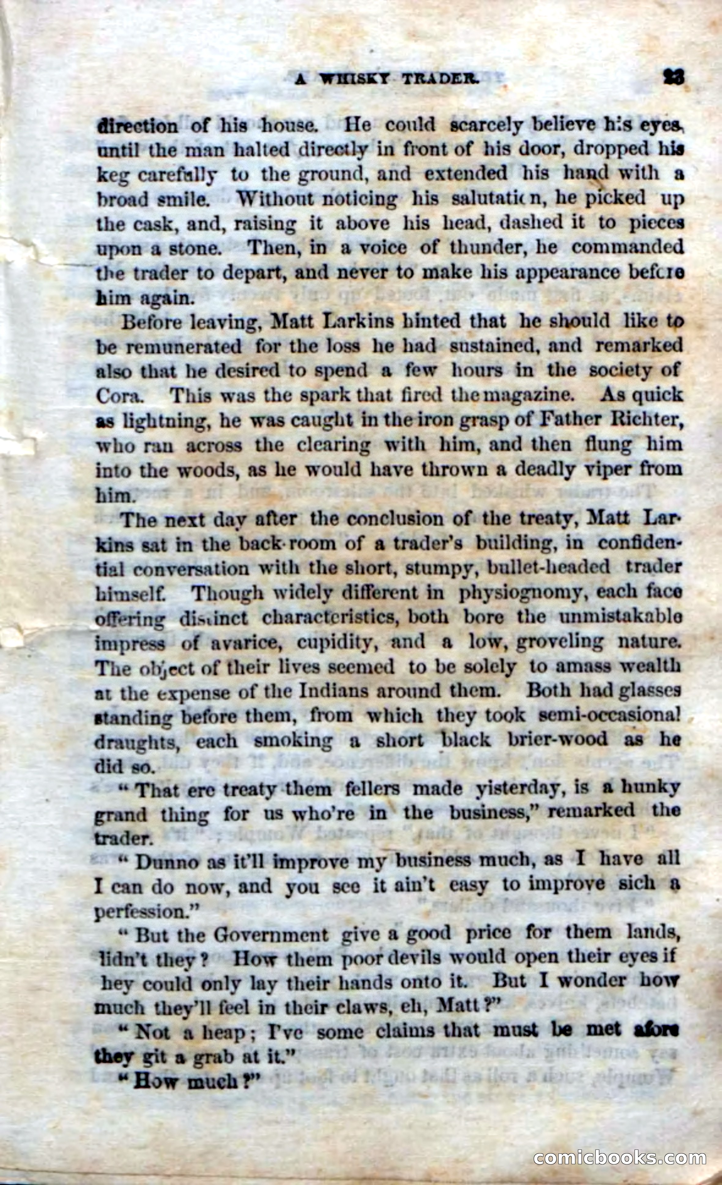 Beadle's Dime Novels No. 75: The Hunter's Escape — page 21 of 98
