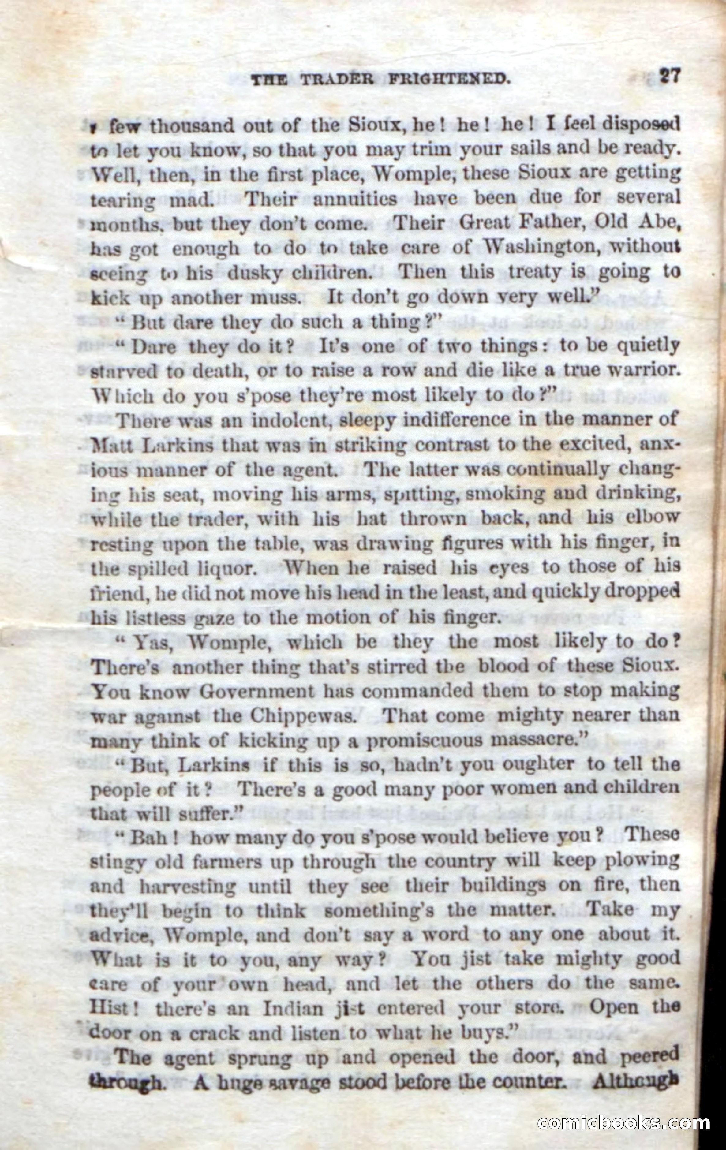 Beadle's Dime Novels No. 75: The Hunter's Escape — page 25 of 98