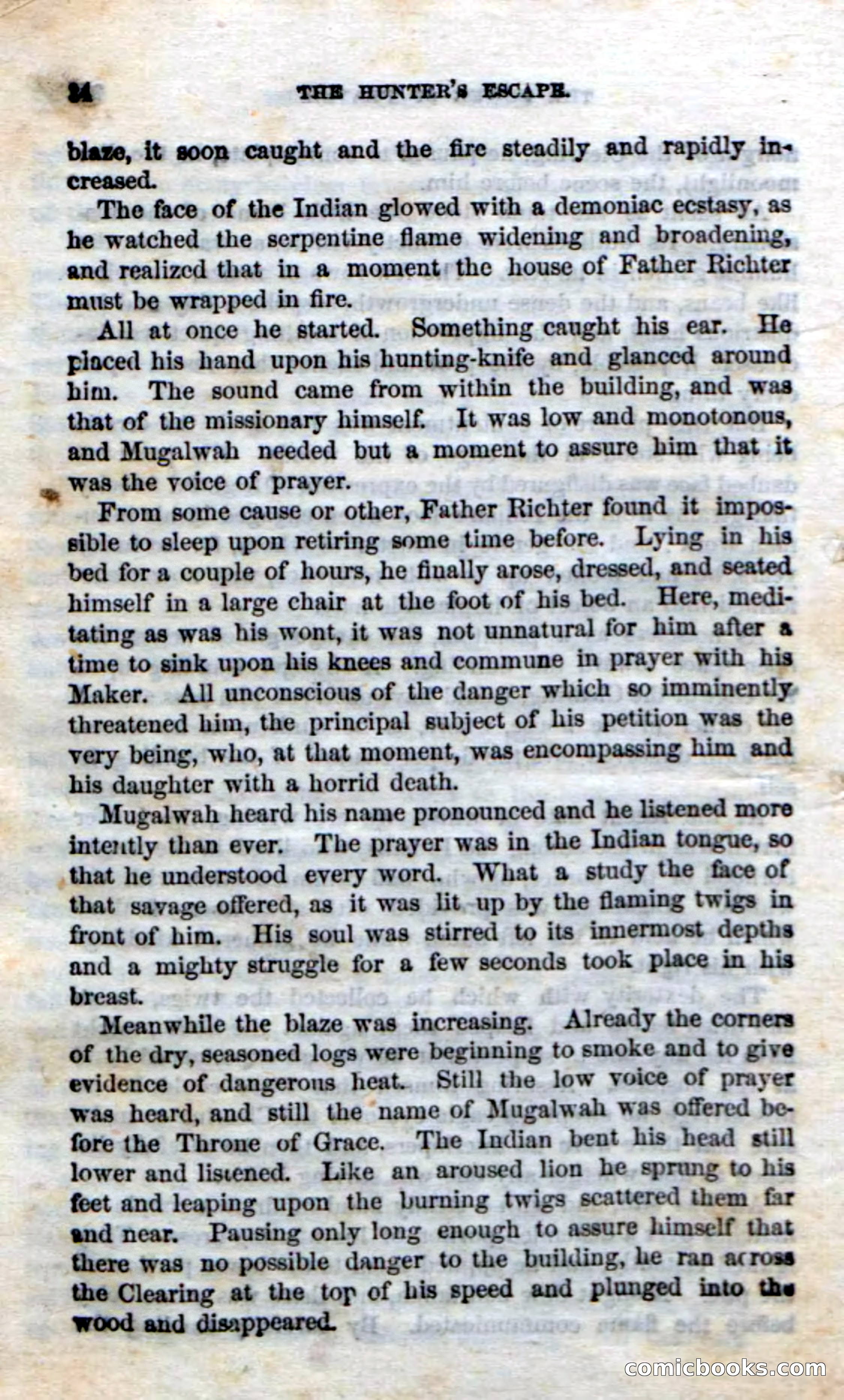 Beadle's Dime Novels No. 75: The Hunter's Escape — page 32 of 98