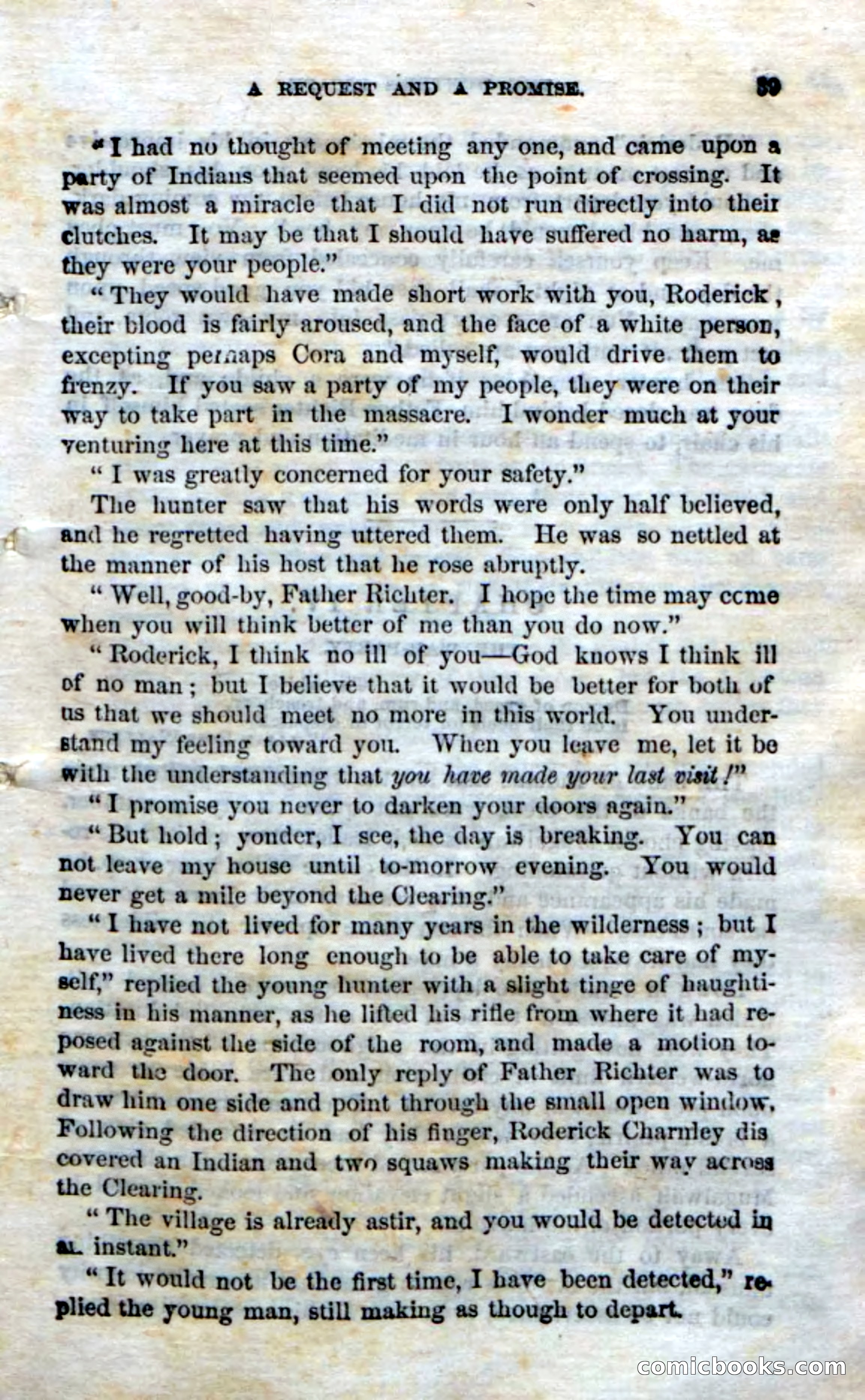 Beadle's Dime Novels No. 75: The Hunter's Escape — page 37 of 98