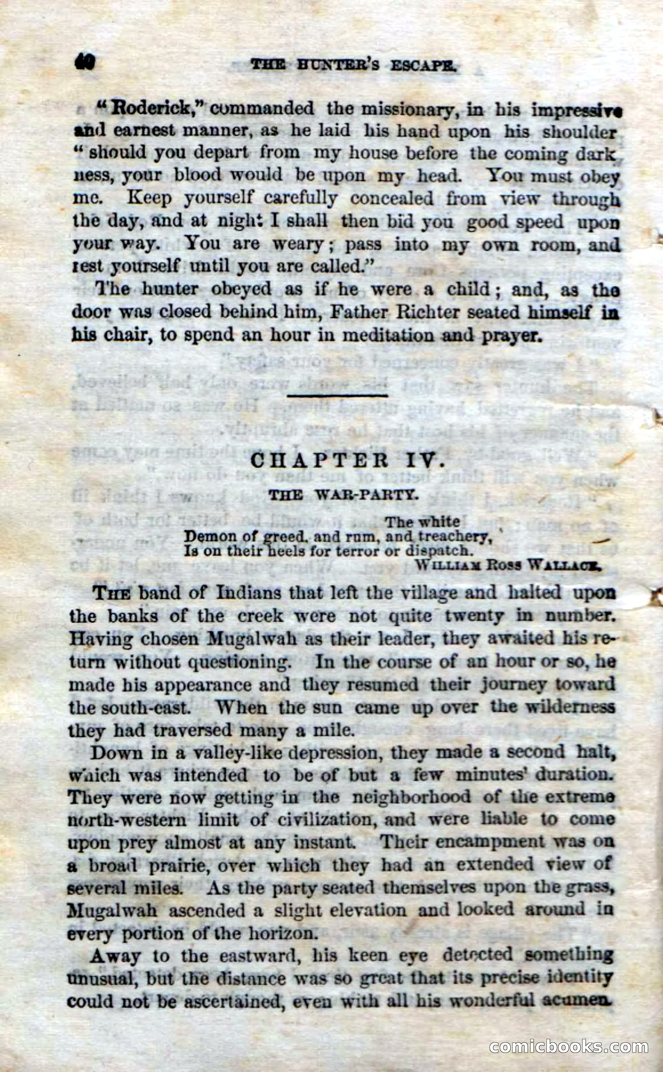 Beadle's Dime Novels No. 75: The Hunter's Escape — page 38 of 98