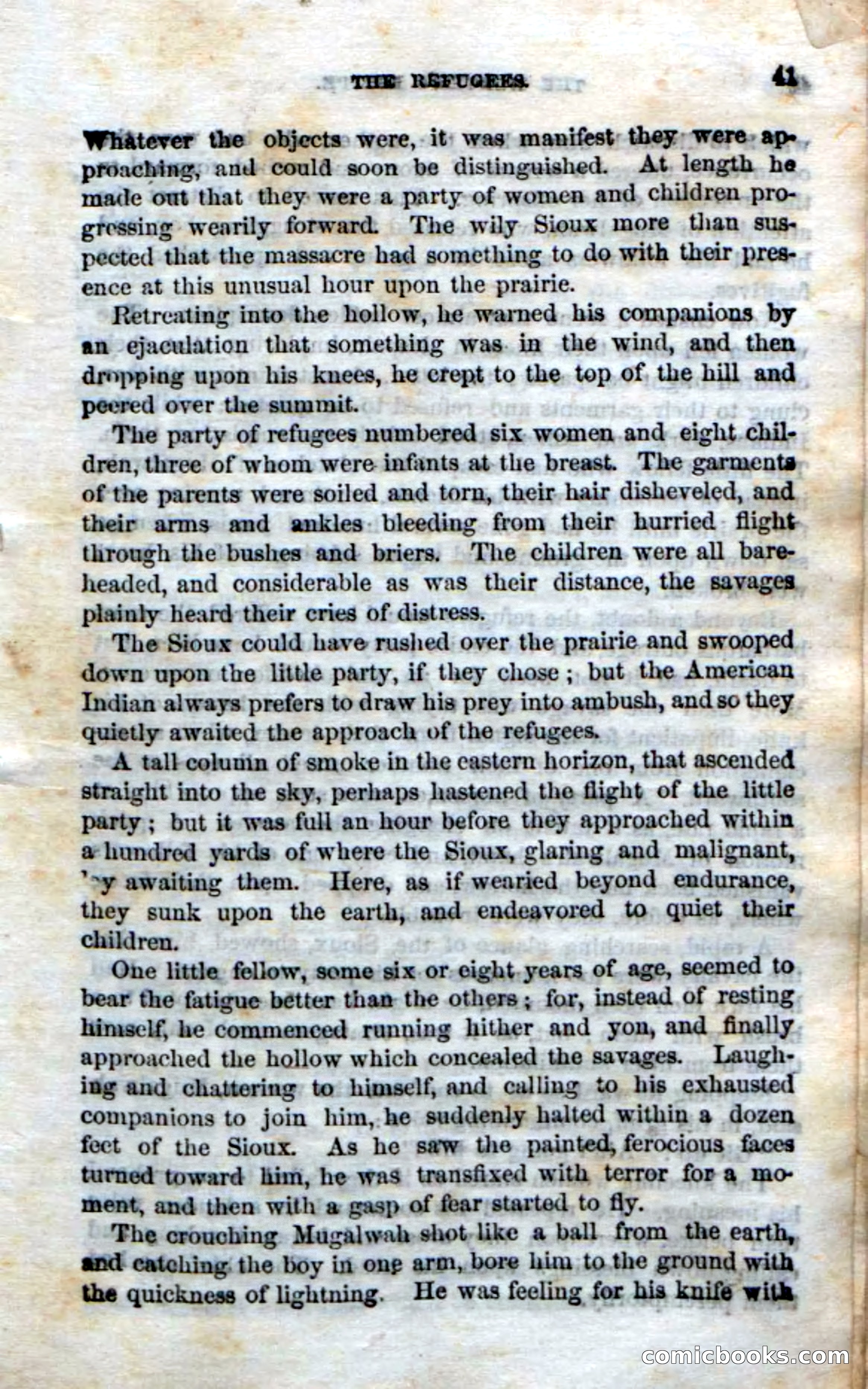 Beadle's Dime Novels No. 75: The Hunter's Escape — page 39 of 98