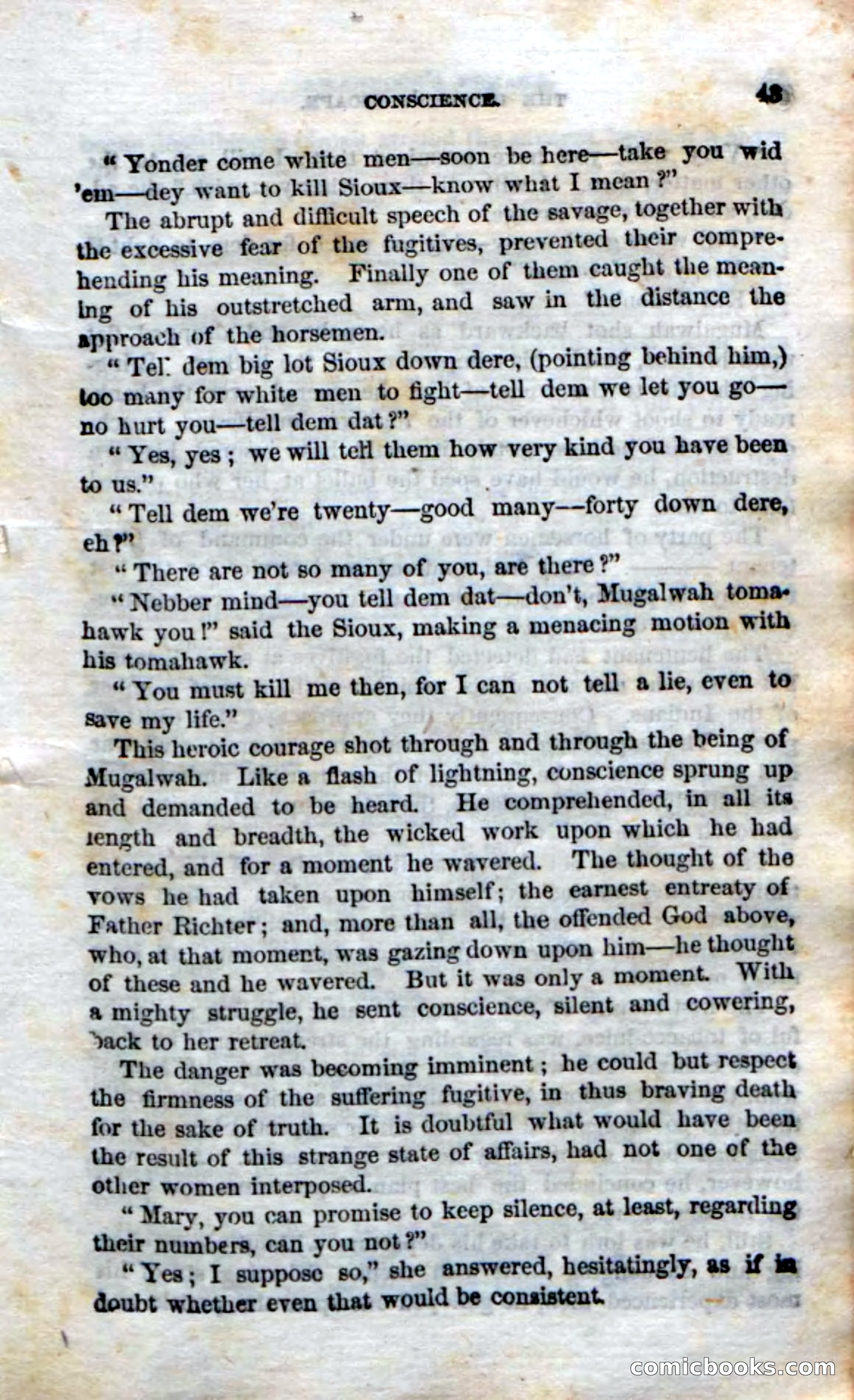 Beadle's Dime Novels No. 75: The Hunter's Escape — page 41 of 98