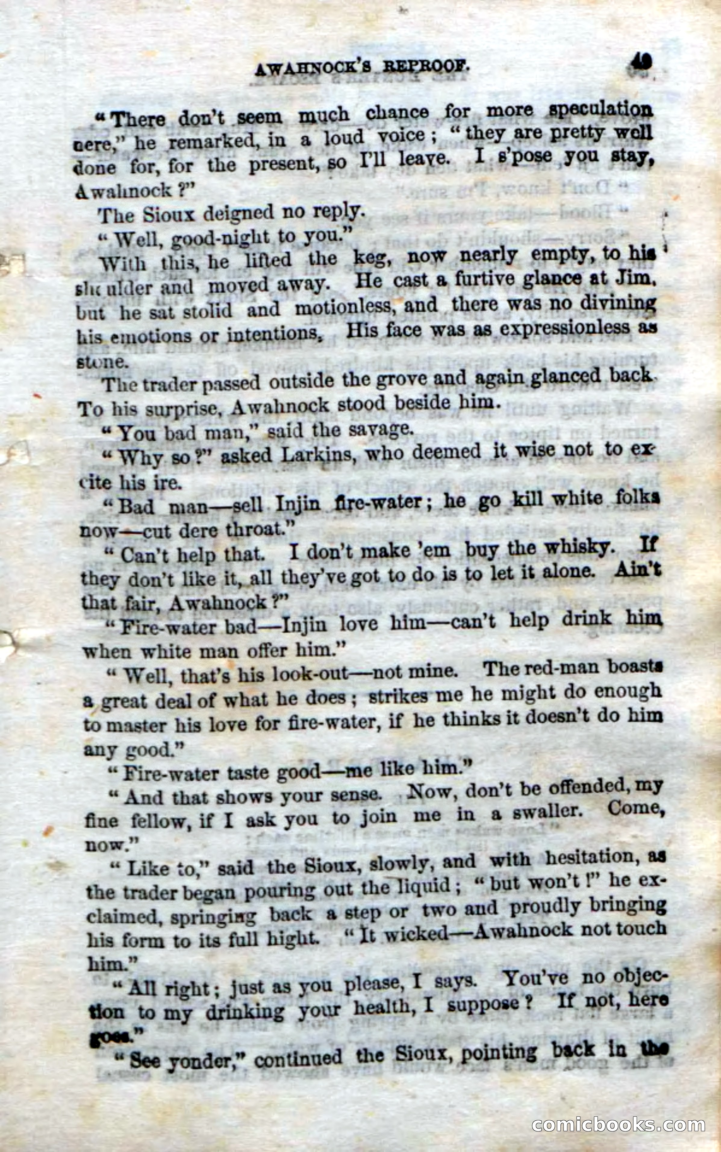 Beadle's Dime Novels No. 75: The Hunter's Escape — page 47 of 98