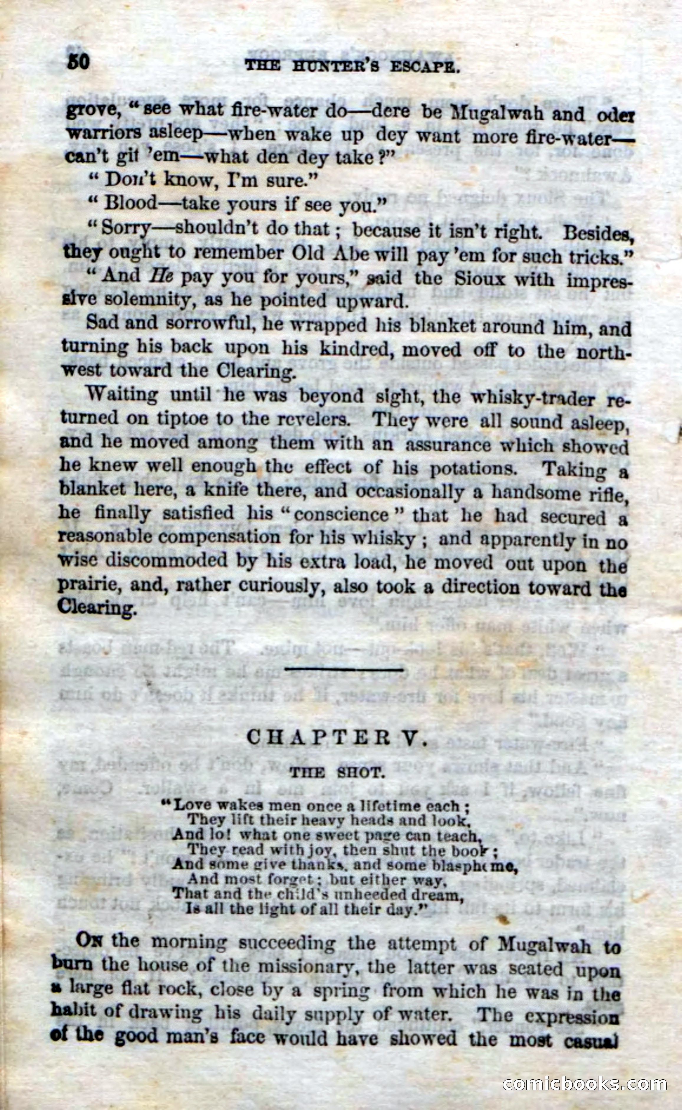 Beadle's Dime Novels No. 75: The Hunter's Escape — page 48 of 98