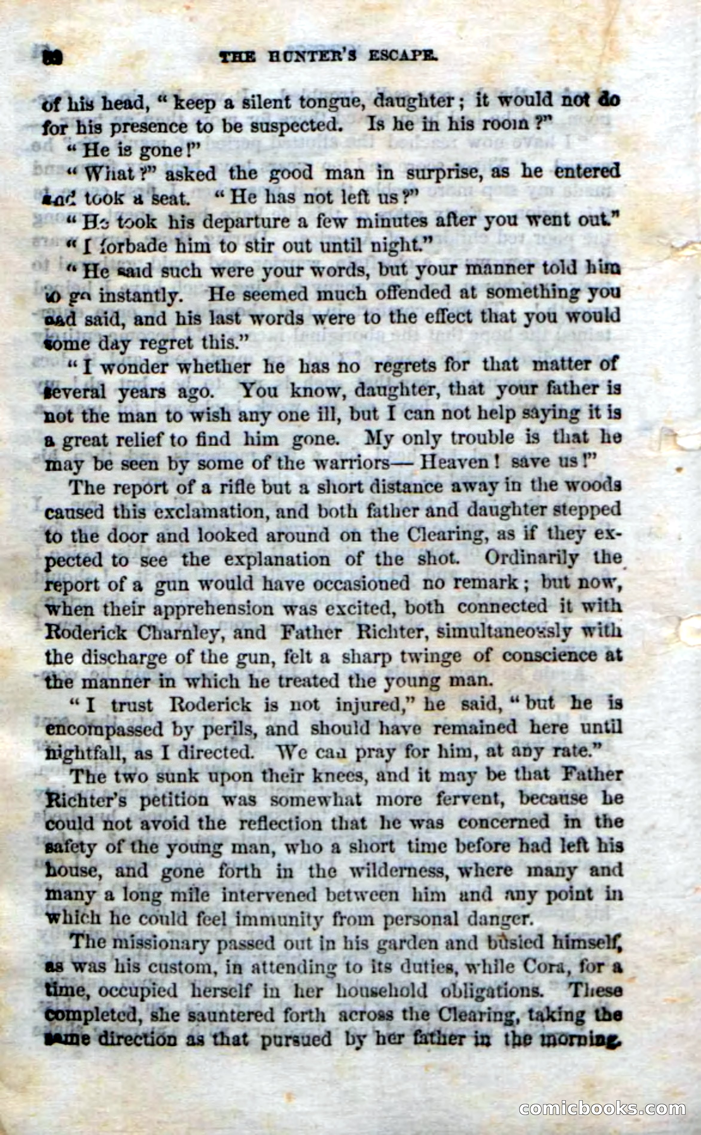 Beadle's Dime Novels No. 75: The Hunter's Escape — page 50 of 98