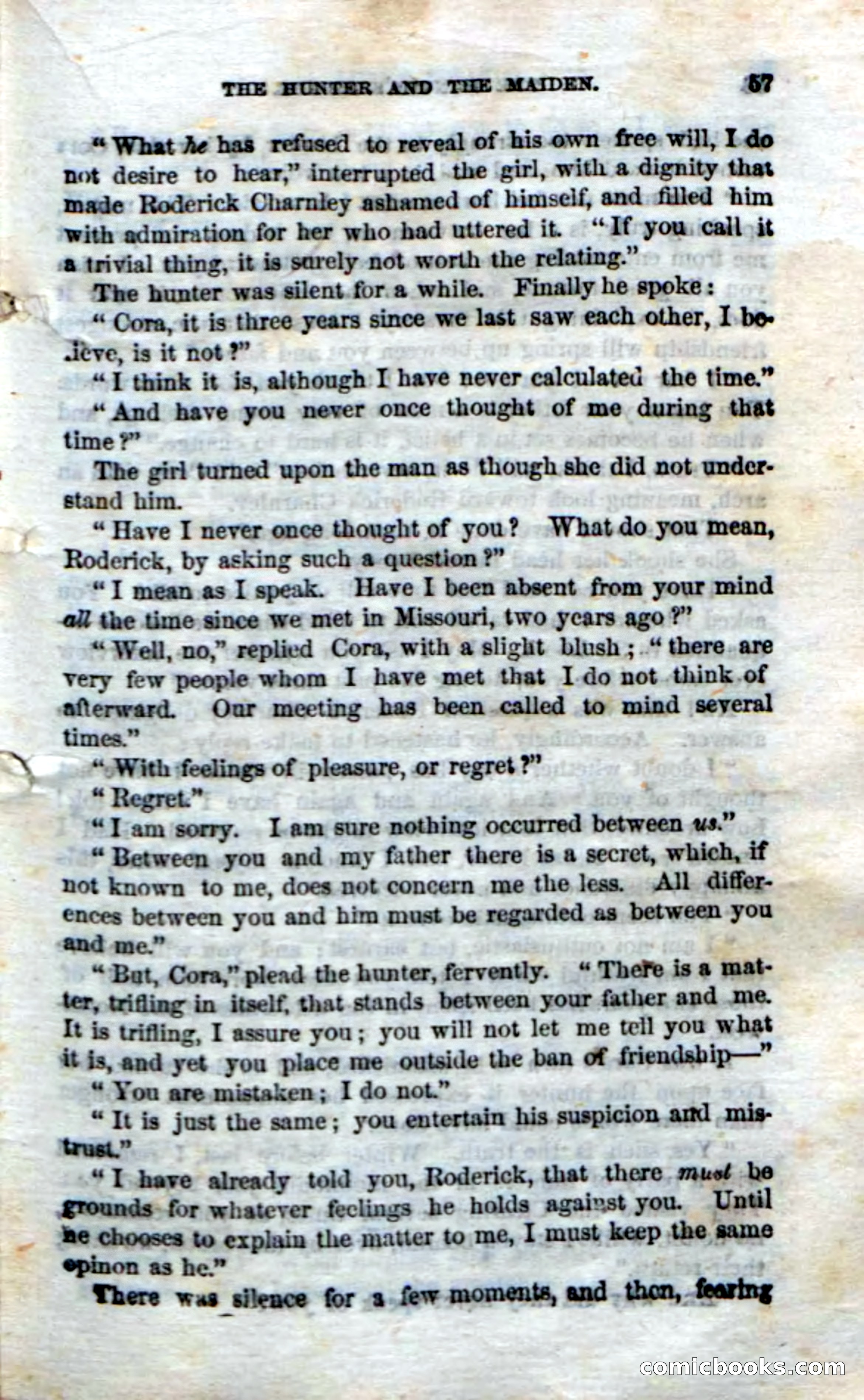Beadle's Dime Novels No. 75: The Hunter's Escape — page 55 of 98