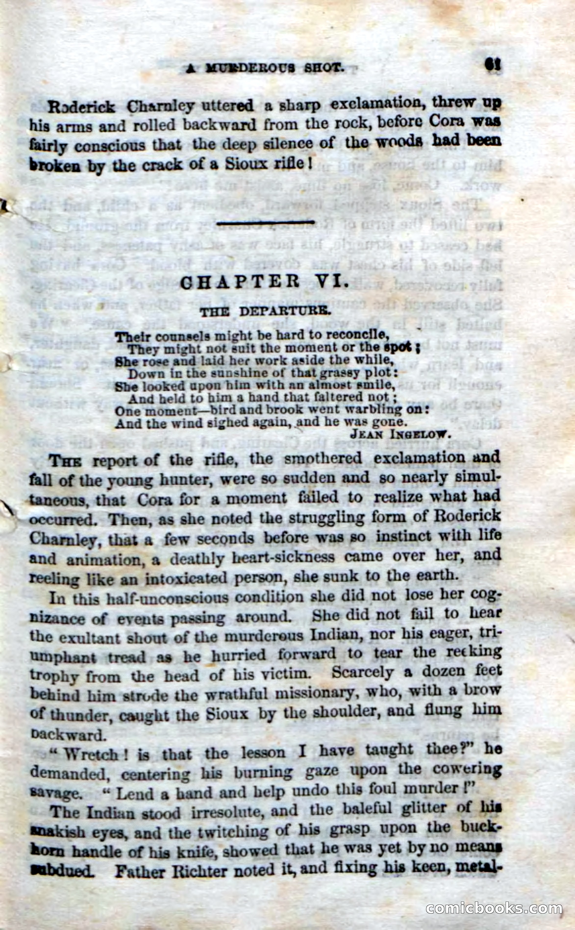Beadle's Dime Novels No. 75: The Hunter's Escape — page 59 of 98