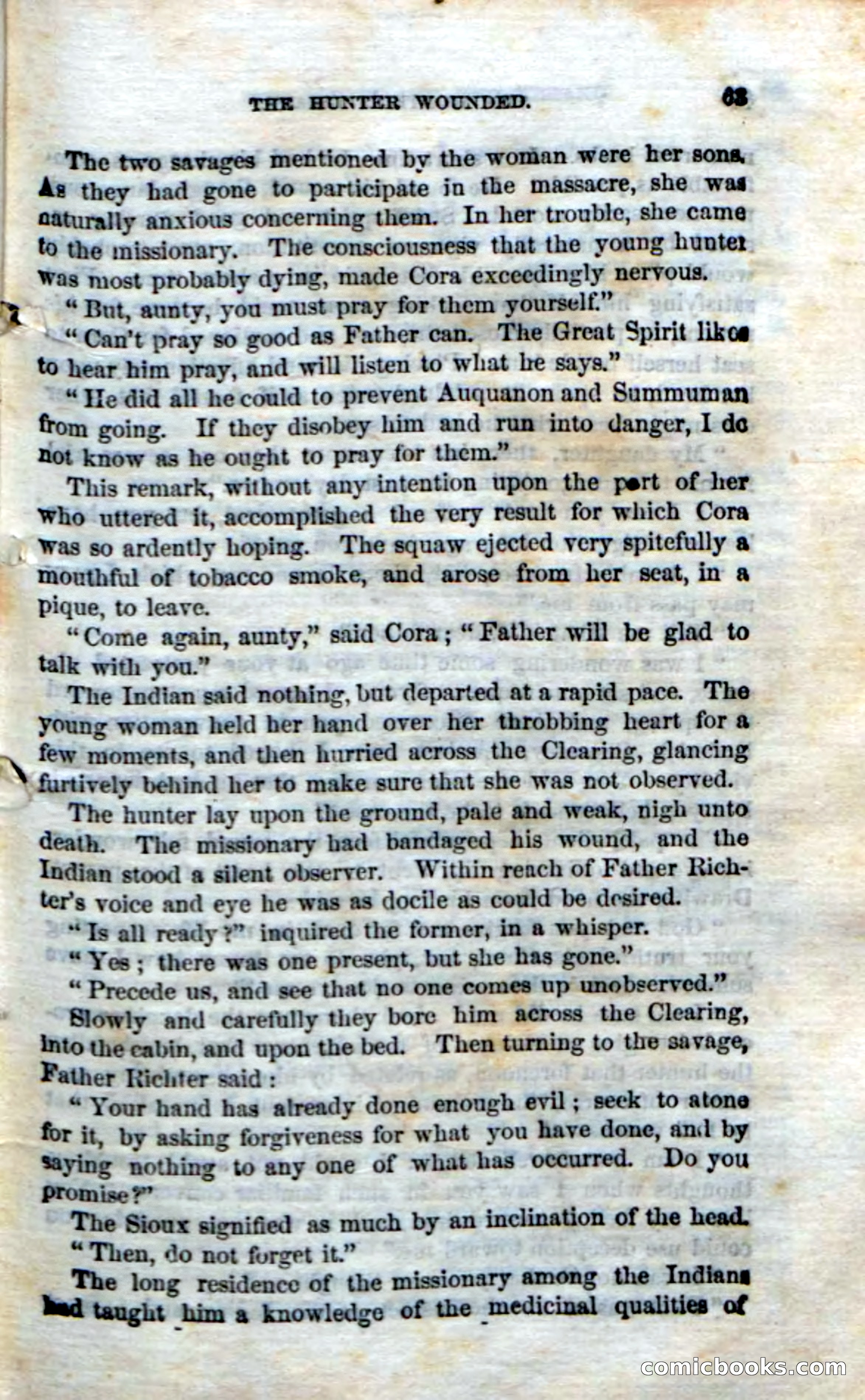 Beadle's Dime Novels No. 75: The Hunter's Escape — page 61 of 98