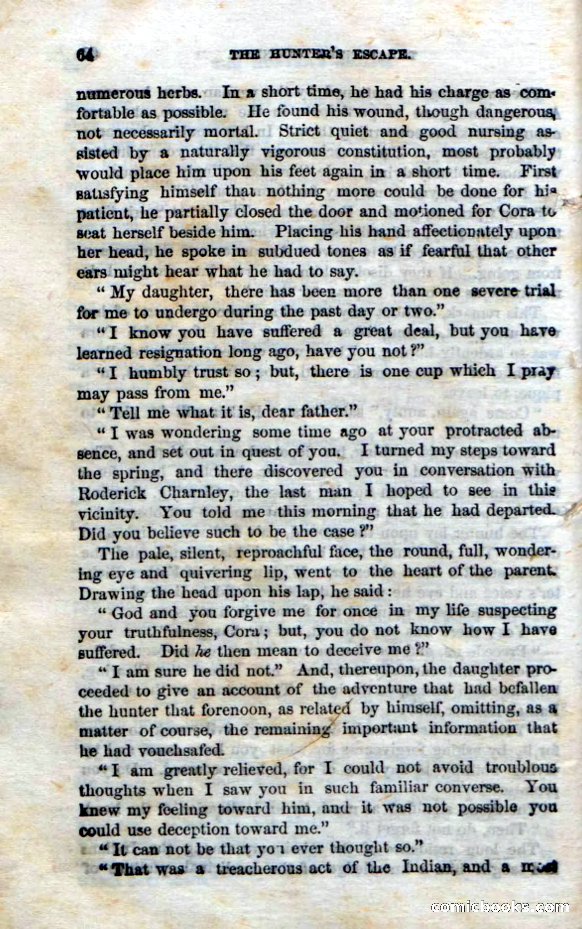 Beadle's Dime Novels No. 75: The Hunter's Escape — page 62 of 98