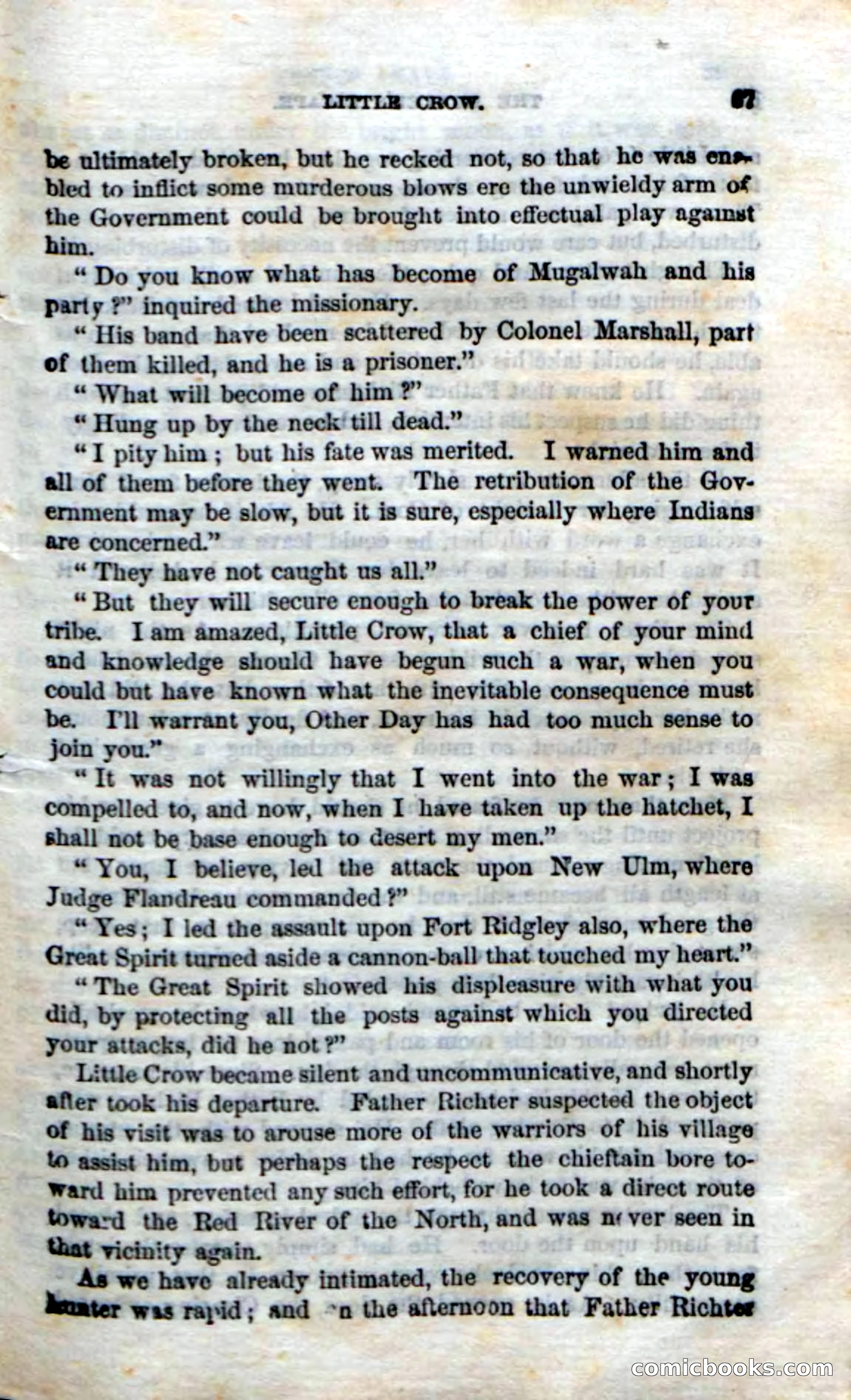 Beadle's Dime Novels No. 75: The Hunter's Escape — page 65 of 98