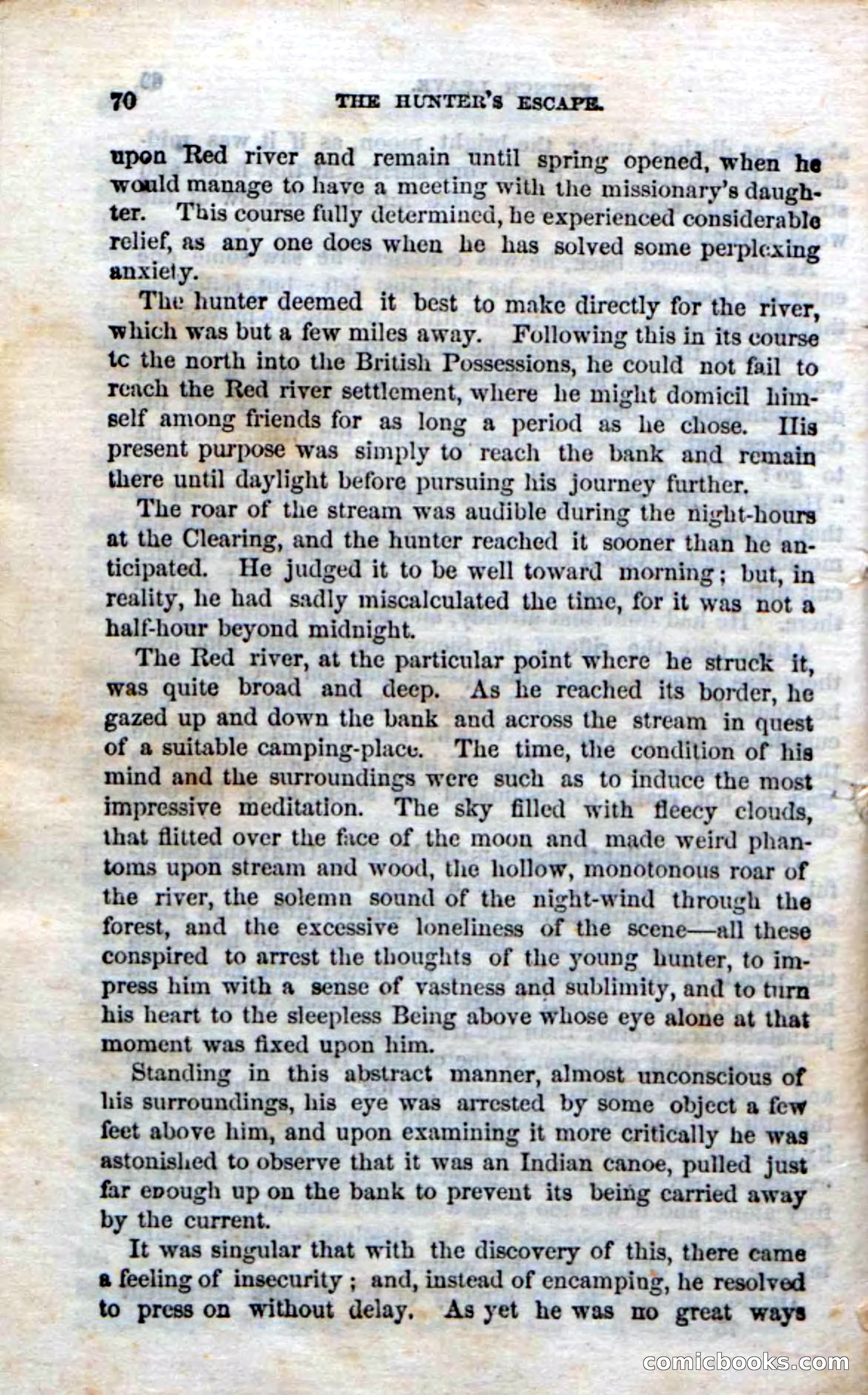 Beadle's Dime Novels No. 75: The Hunter's Escape — page 68 of 98