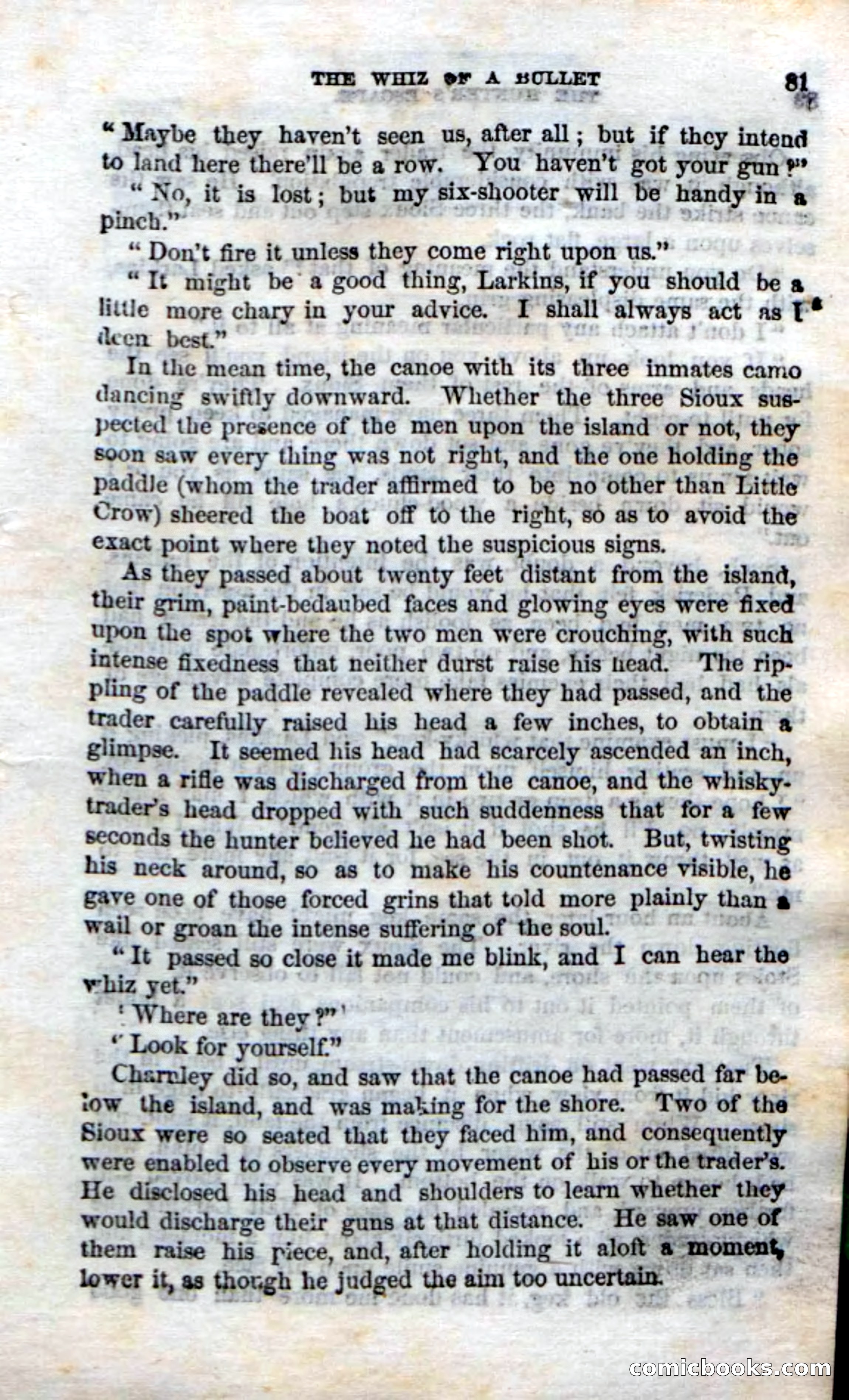 Beadle's Dime Novels No. 75: The Hunter's Escape — page 79 of 98