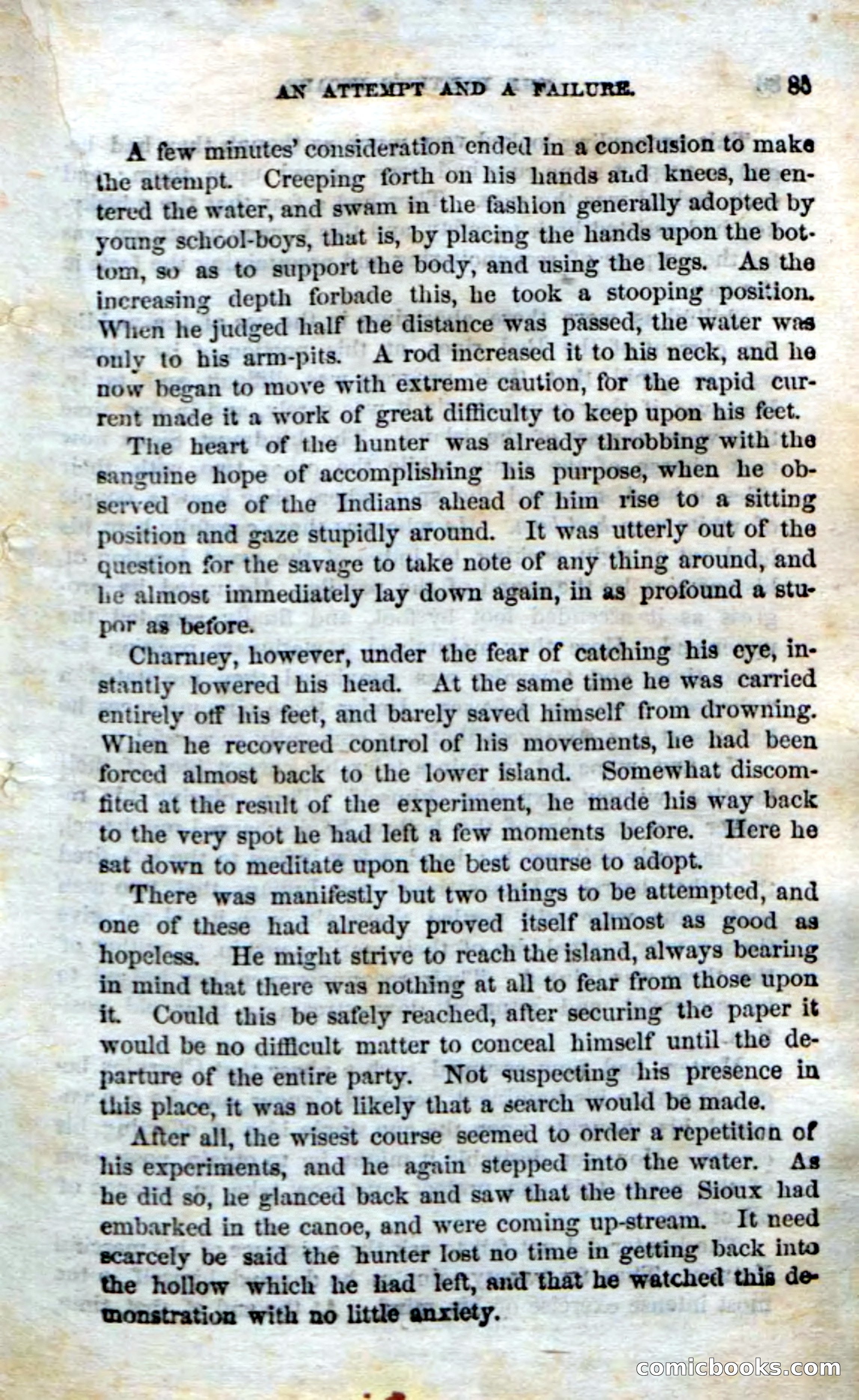 Beadle's Dime Novels No. 75: The Hunter's Escape — page 83 of 98