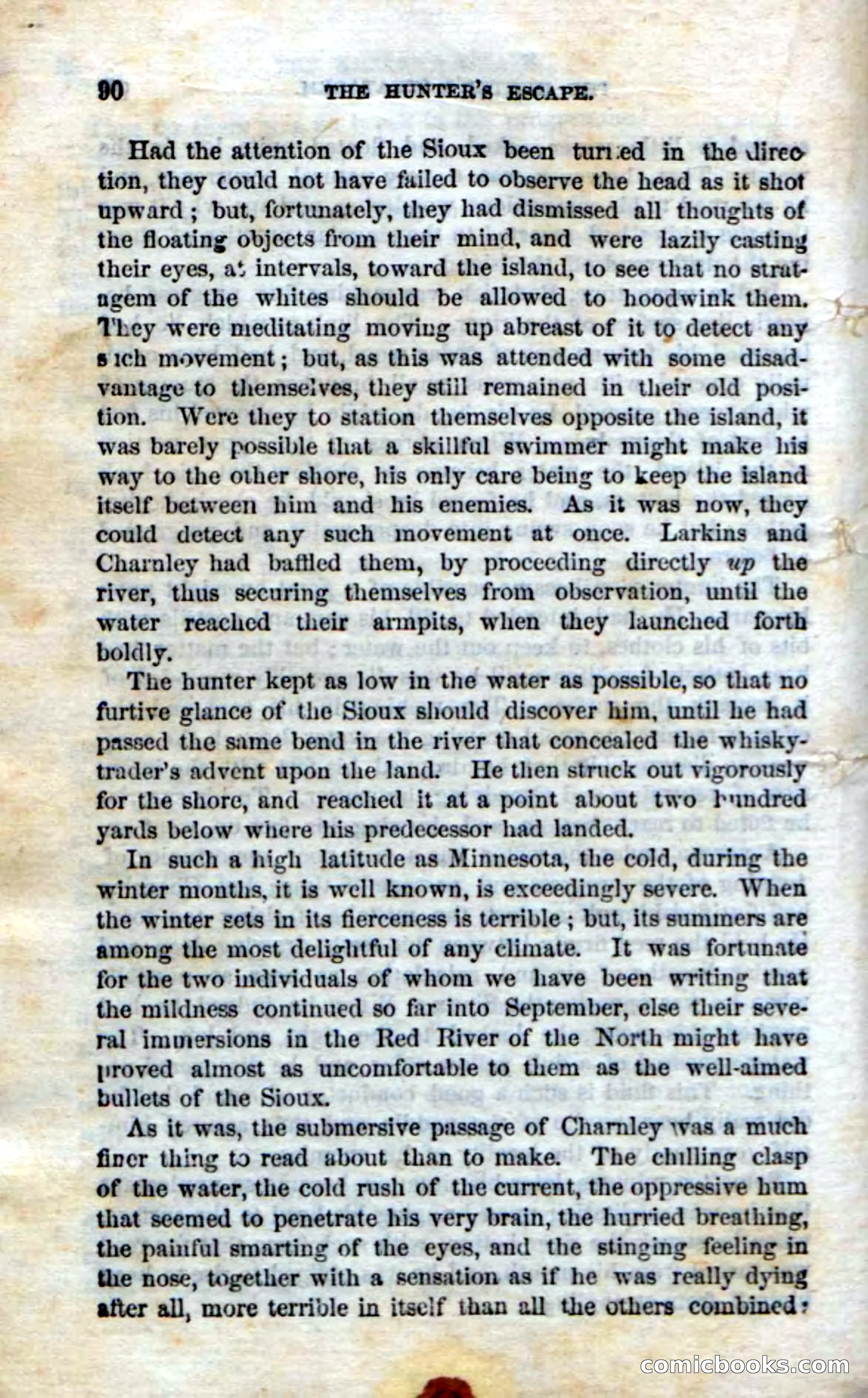 Beadle's Dime Novels No. 75: The Hunter's Escape — page 88 of 98