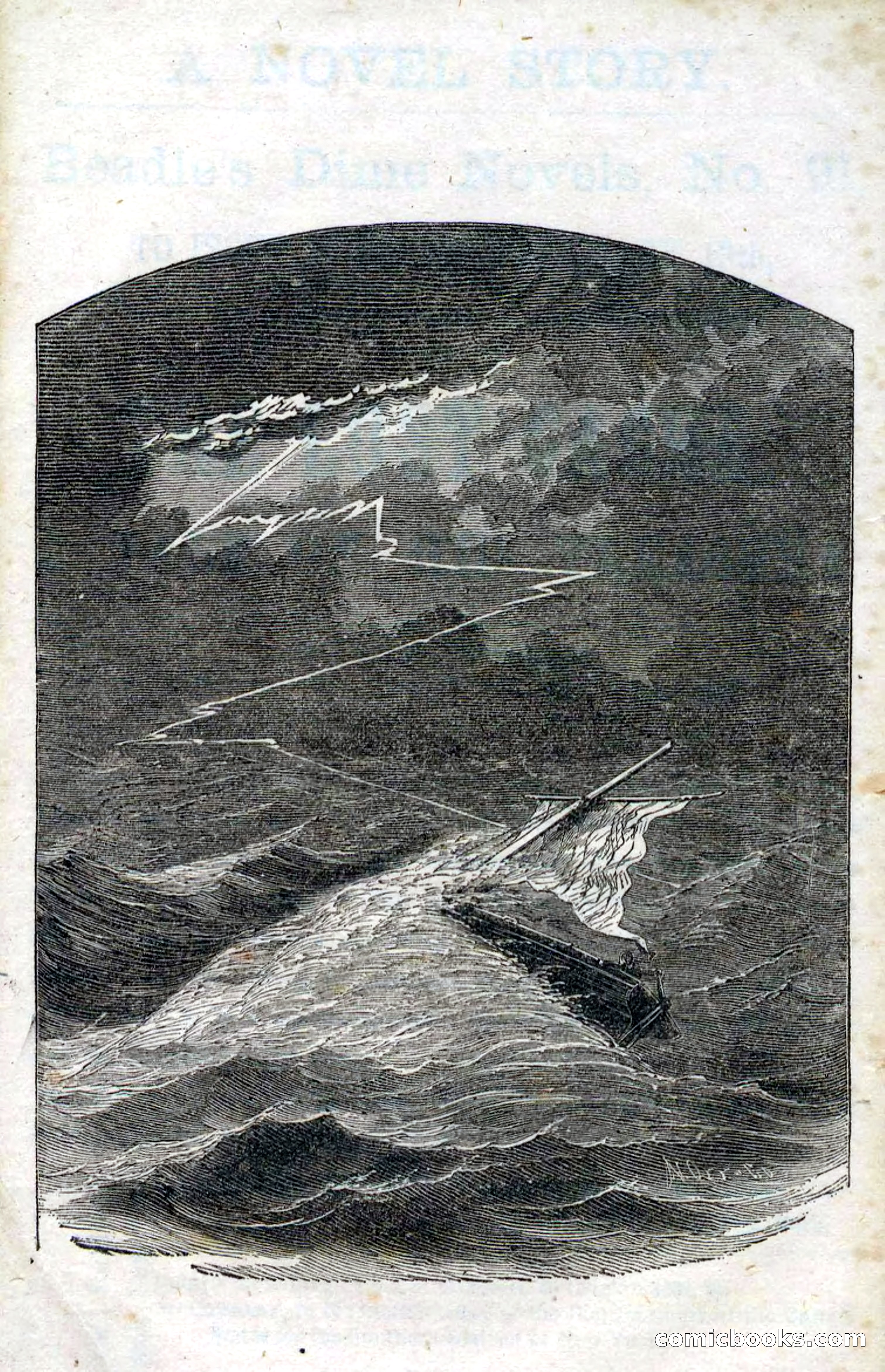 Beadle's Dime Novels No. 90: Cast Away — page 4 of 100