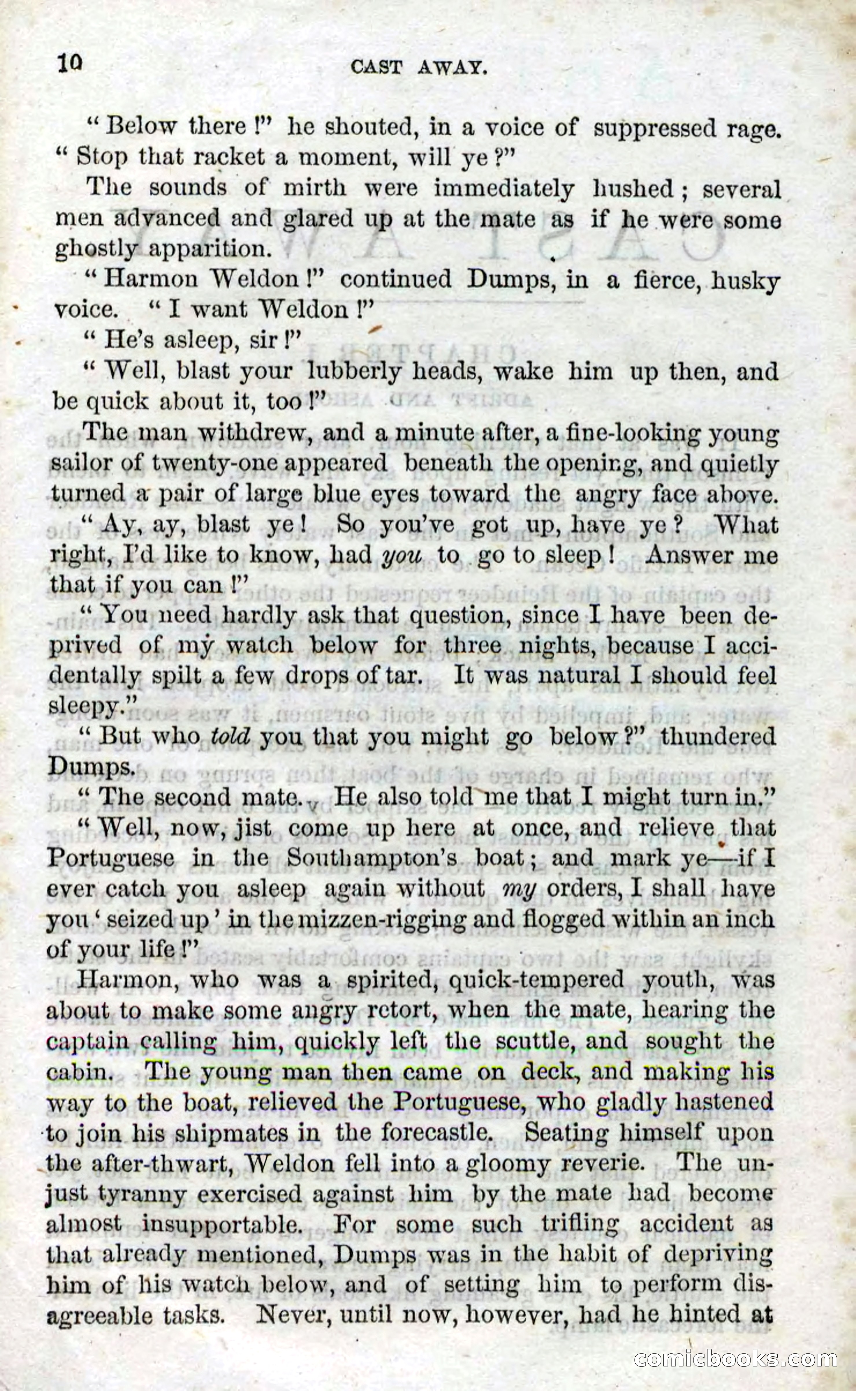 Beadle's Dime Novels No. 90: Cast Away — page 8 of 100