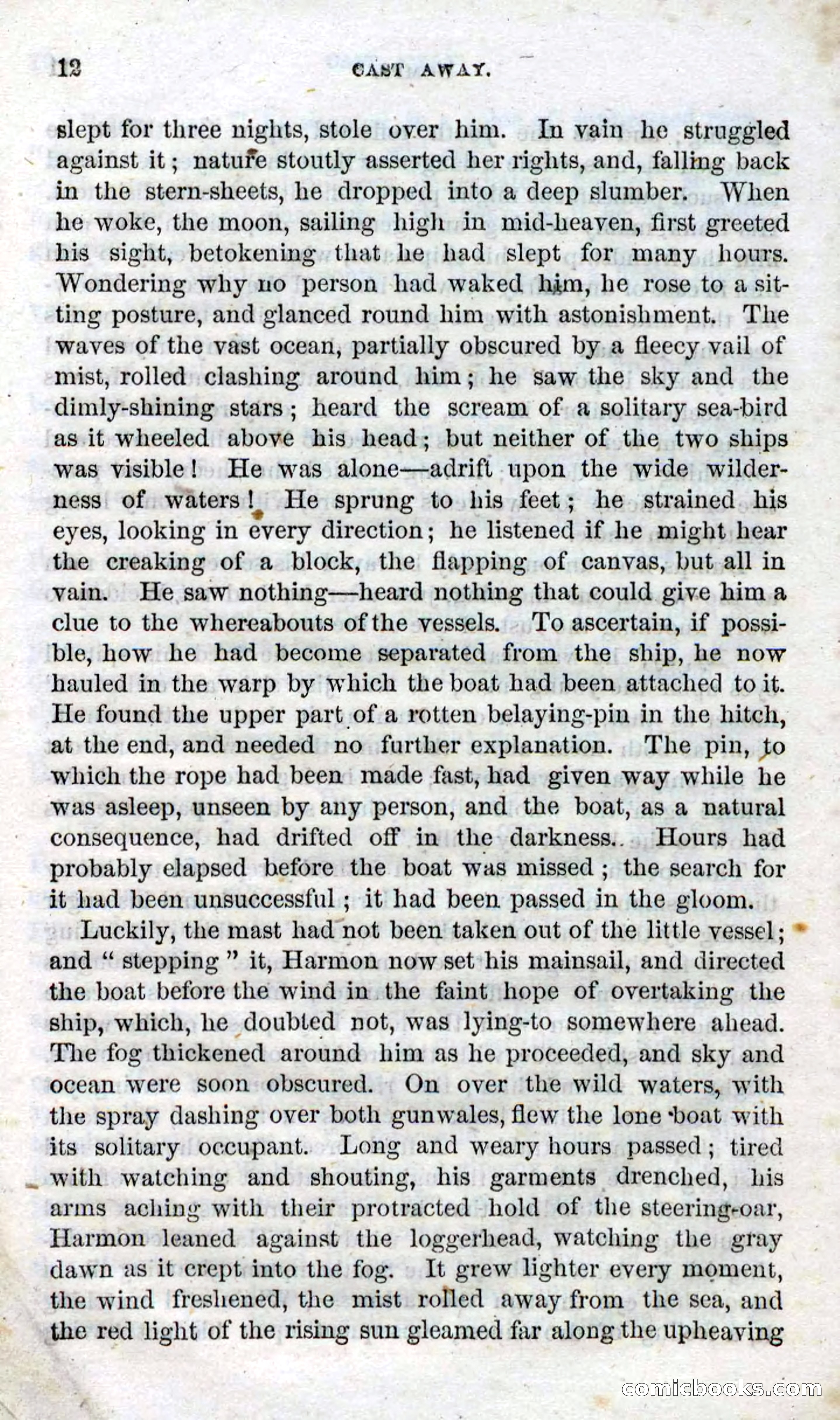 Beadle's Dime Novels No. 90: Cast Away — page 10 of 100