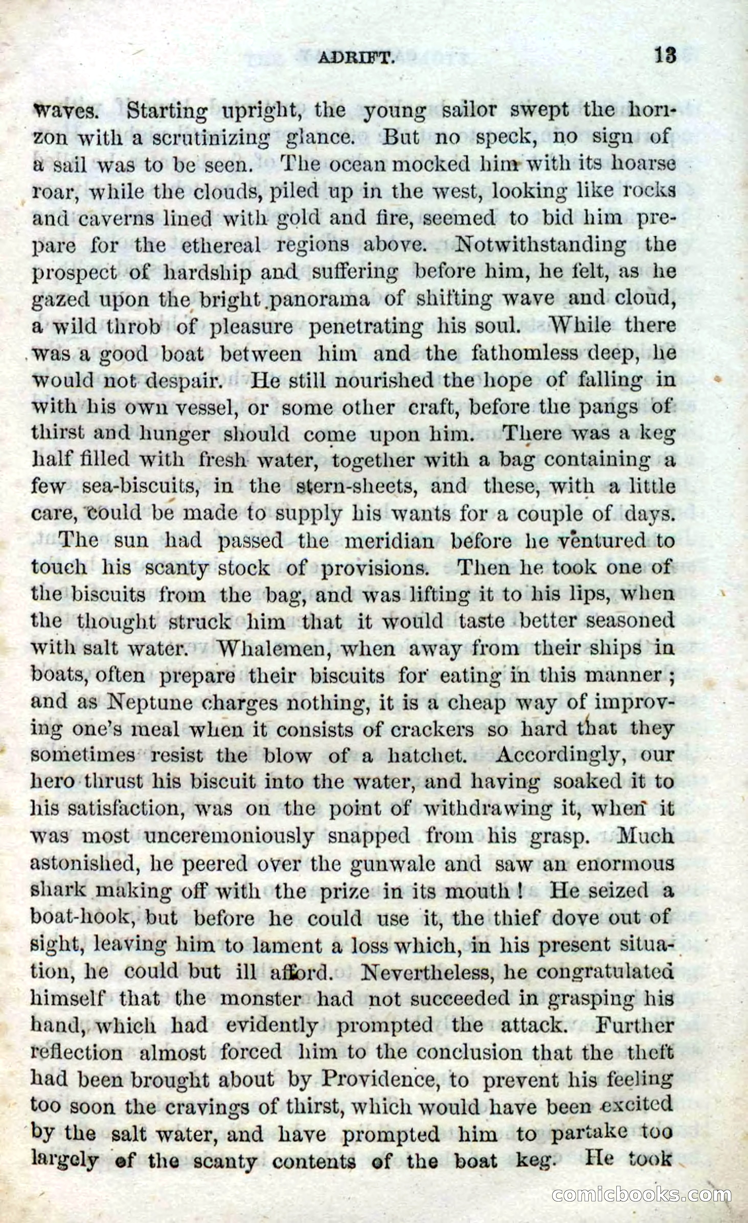 Beadle's Dime Novels No. 90: Cast Away — page 11 of 100