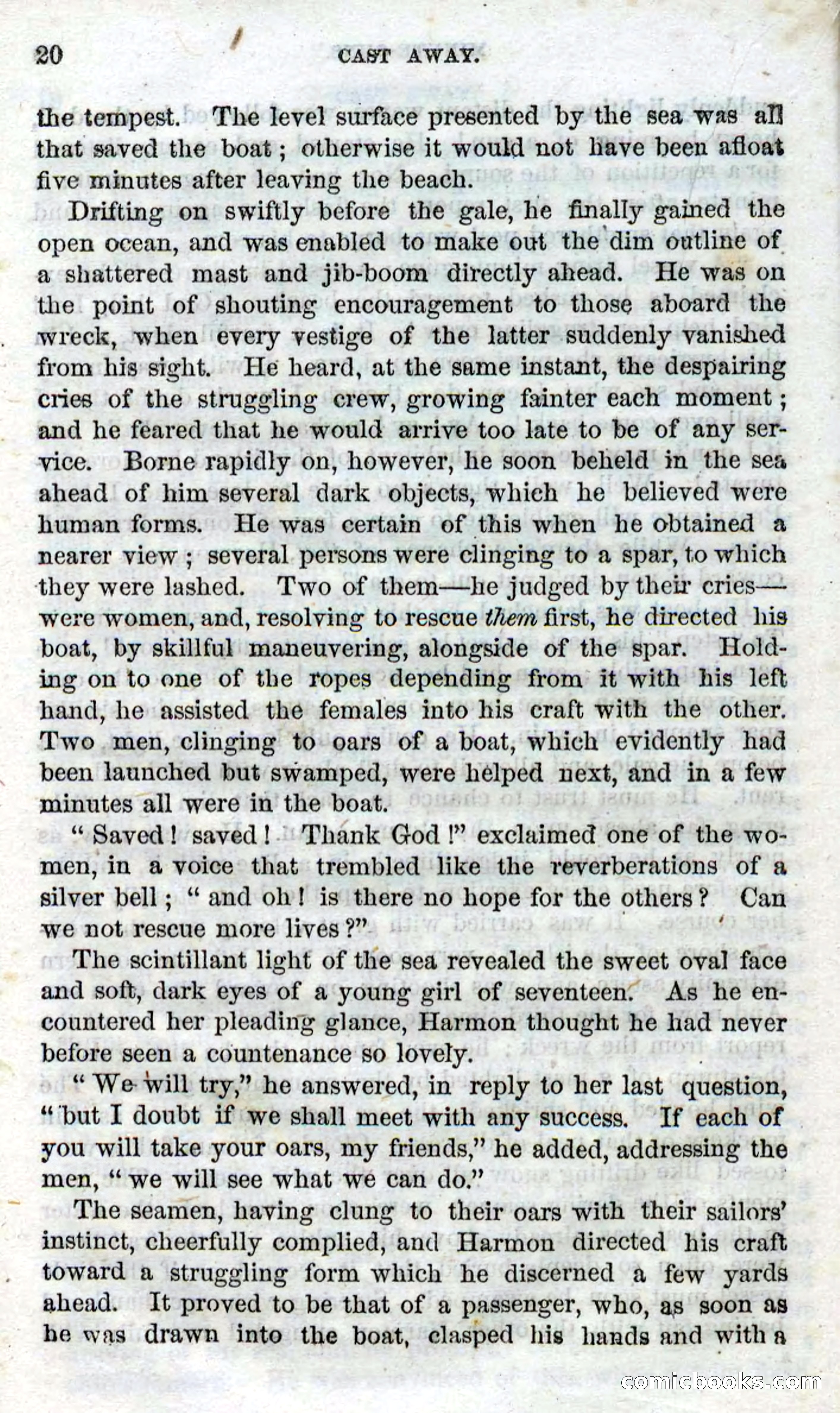 Beadle's Dime Novels No. 90: Cast Away — page 18 of 100
