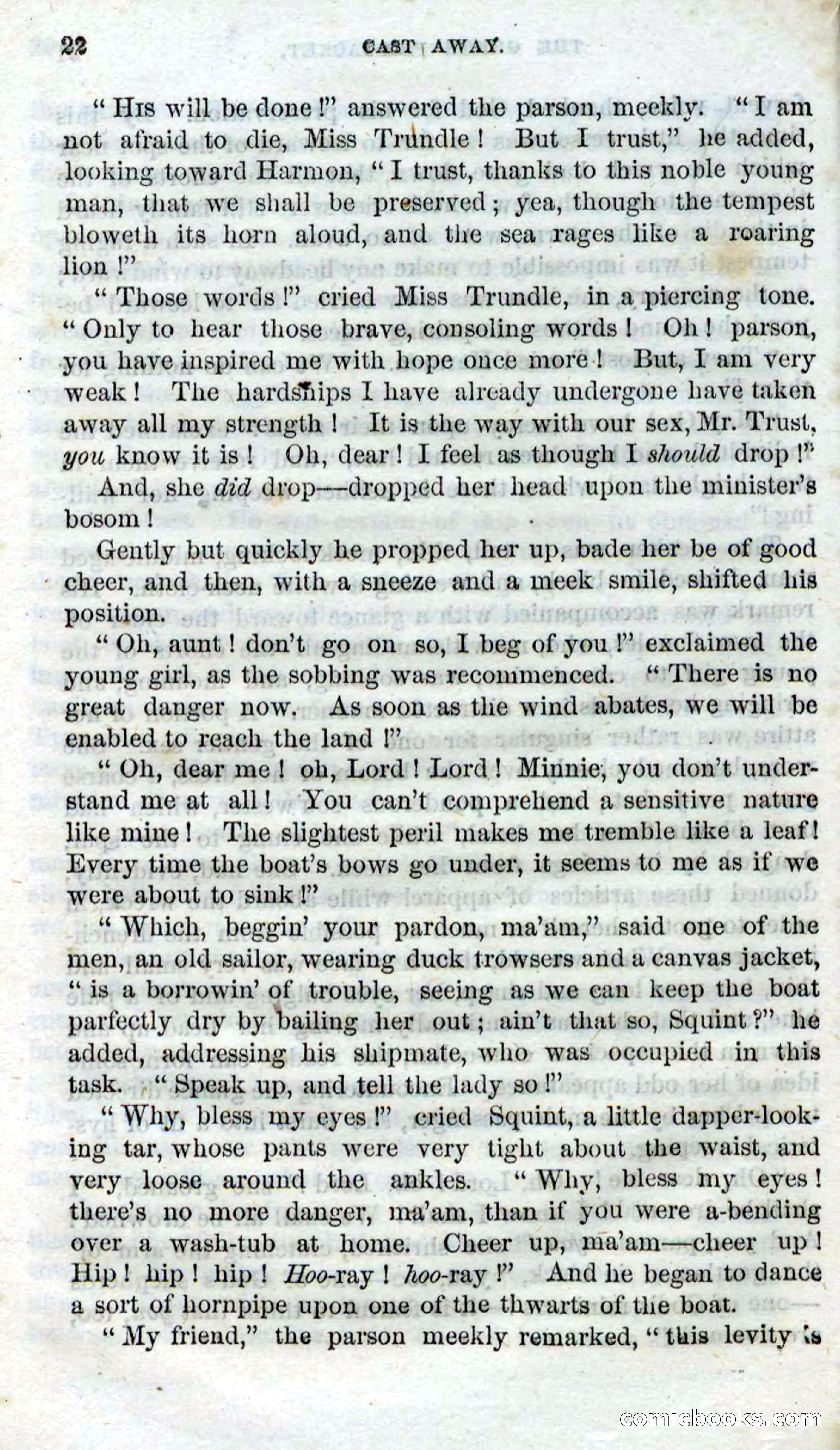 Beadle's Dime Novels No. 90: Cast Away — page 20 of 100