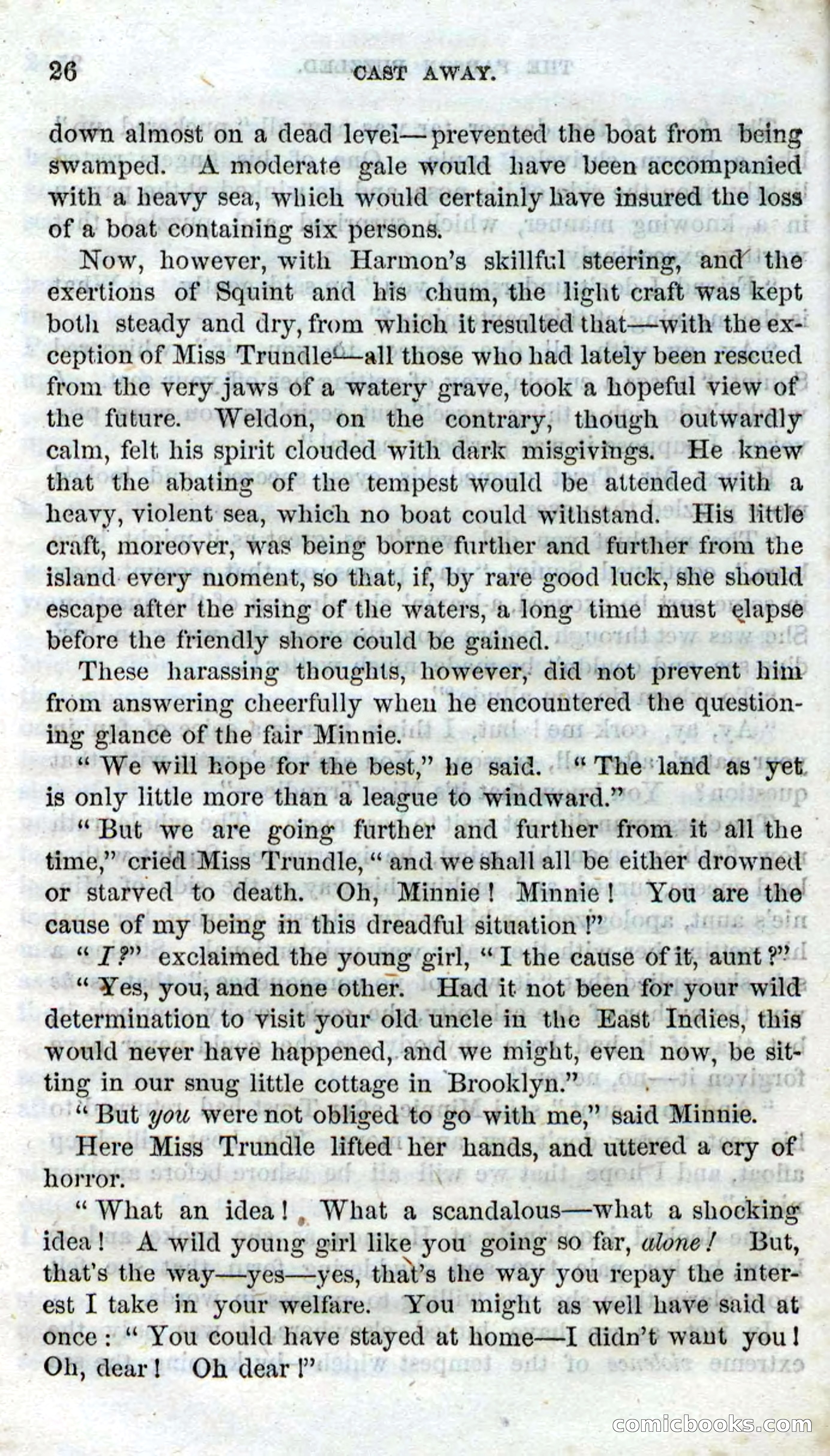 Beadle's Dime Novels No. 90: Cast Away — page 24 of 100
