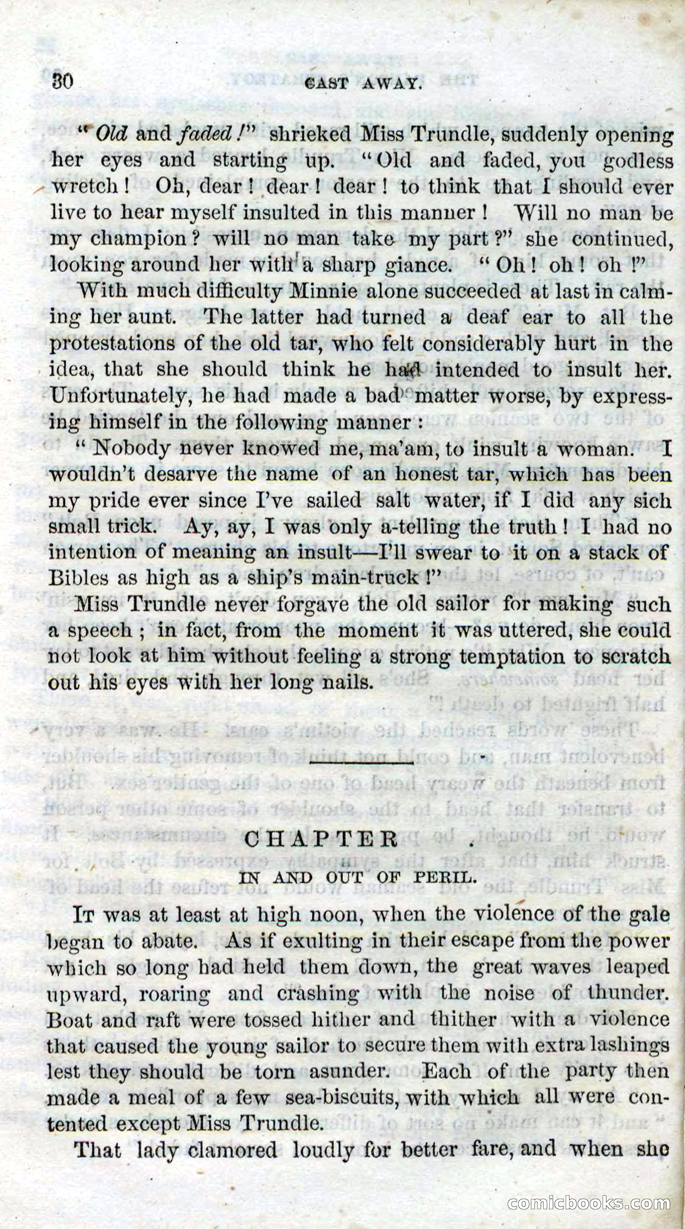 Beadle's Dime Novels No. 90: Cast Away — page 28 of 100