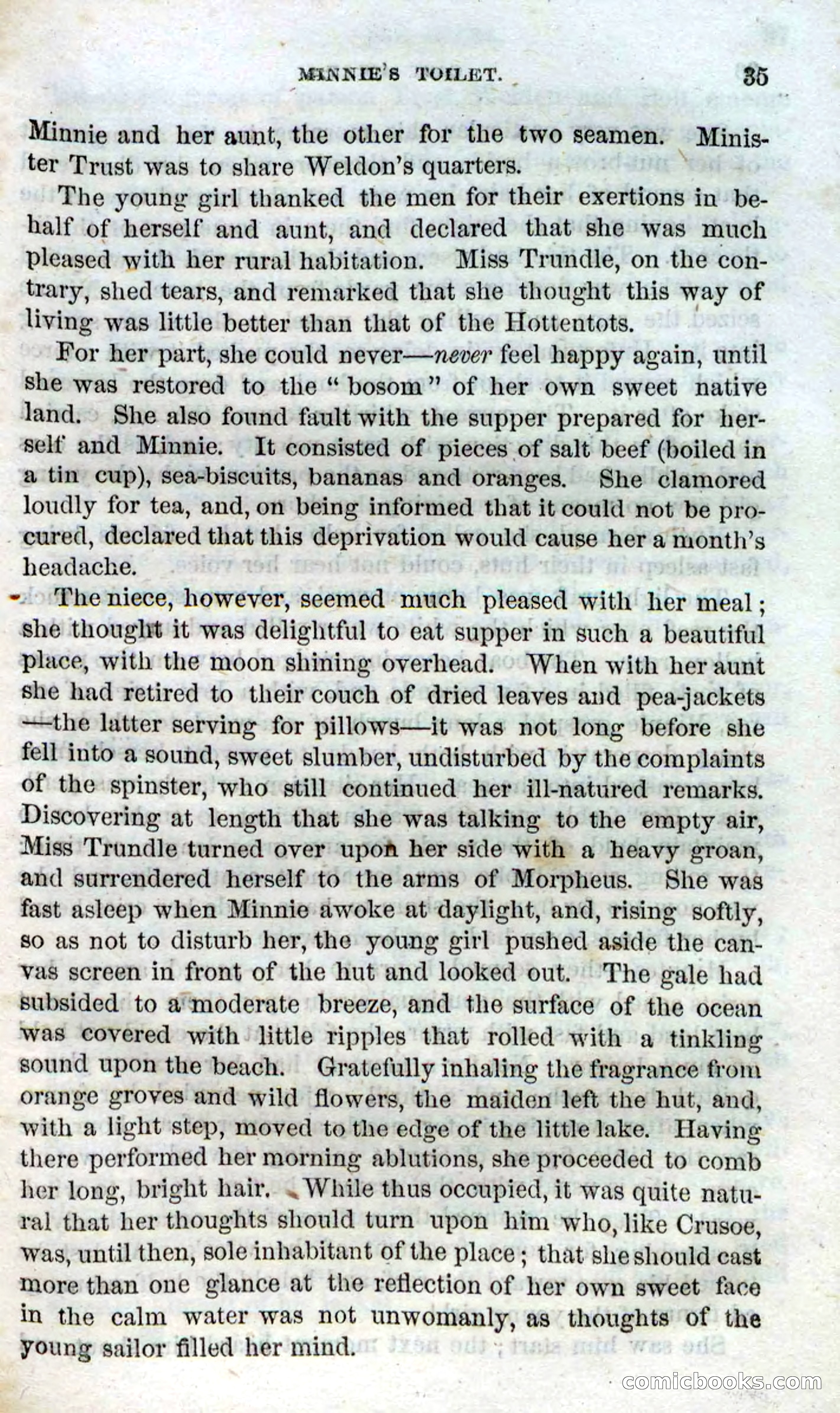Beadle's Dime Novels No. 90: Cast Away — page 33 of 100
