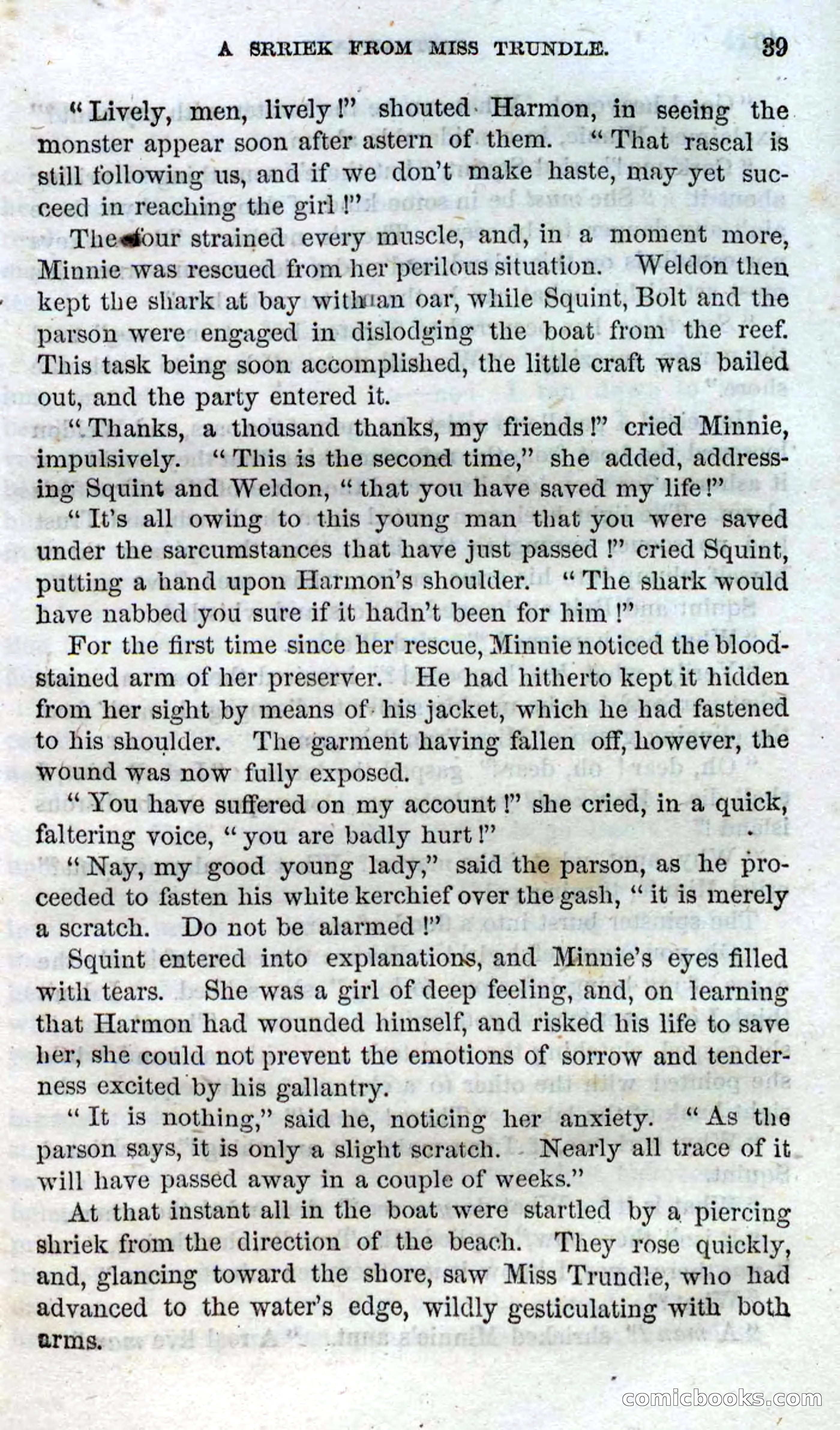 Beadle's Dime Novels No. 90: Cast Away — page 37 of 100