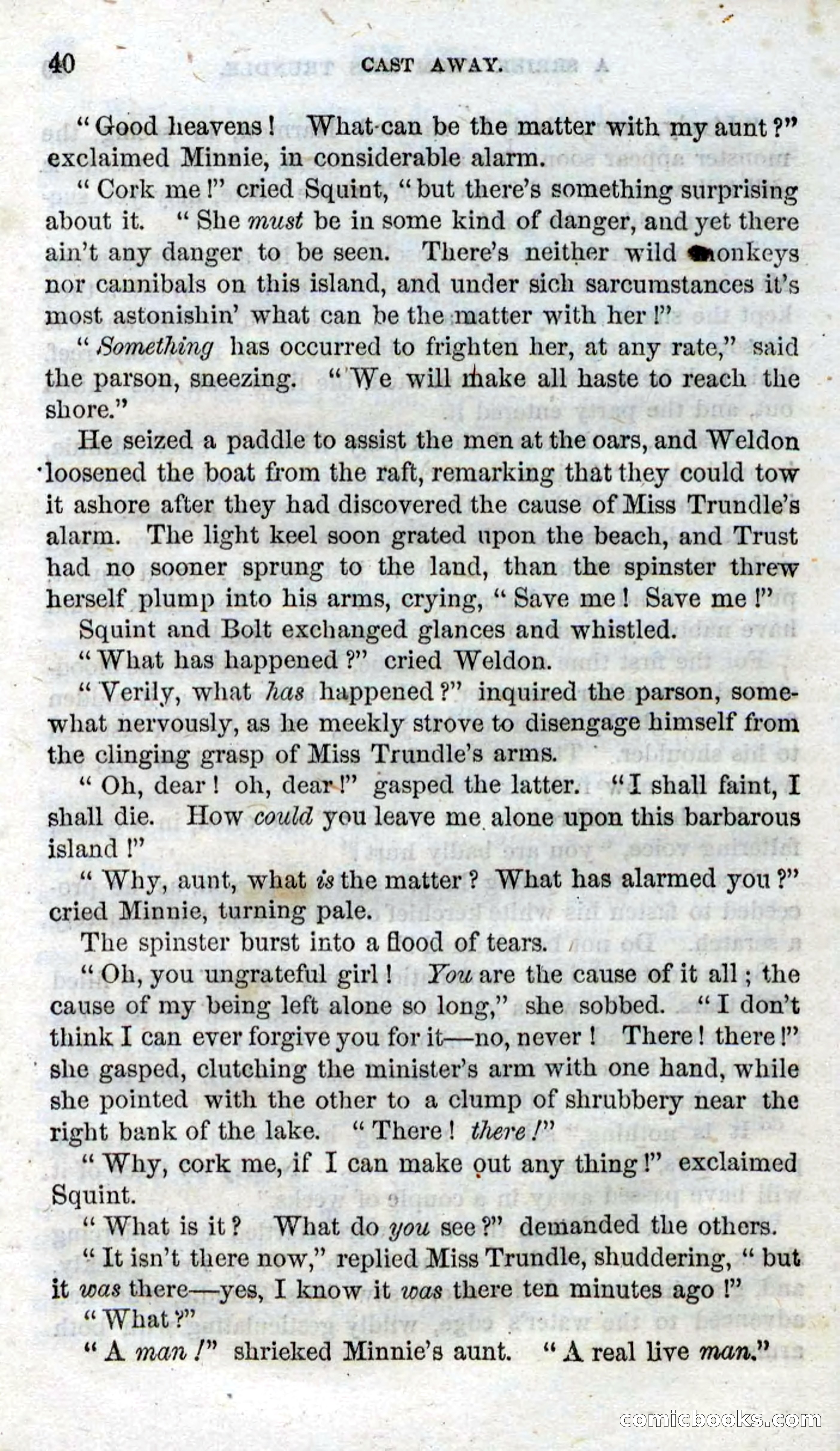 Beadle's Dime Novels No. 90: Cast Away — page 38 of 100