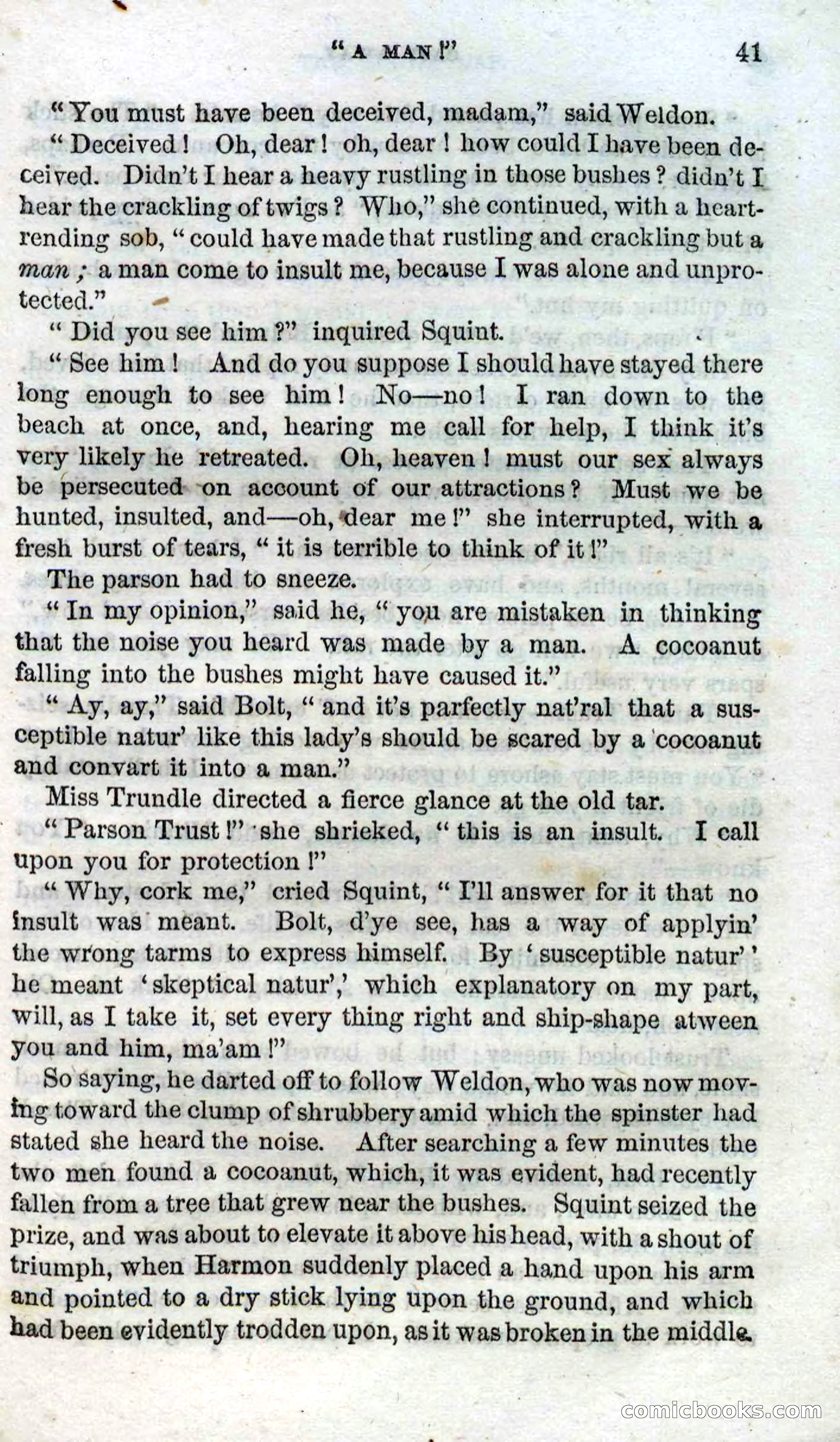 Beadle's Dime Novels No. 90: Cast Away — page 39 of 100