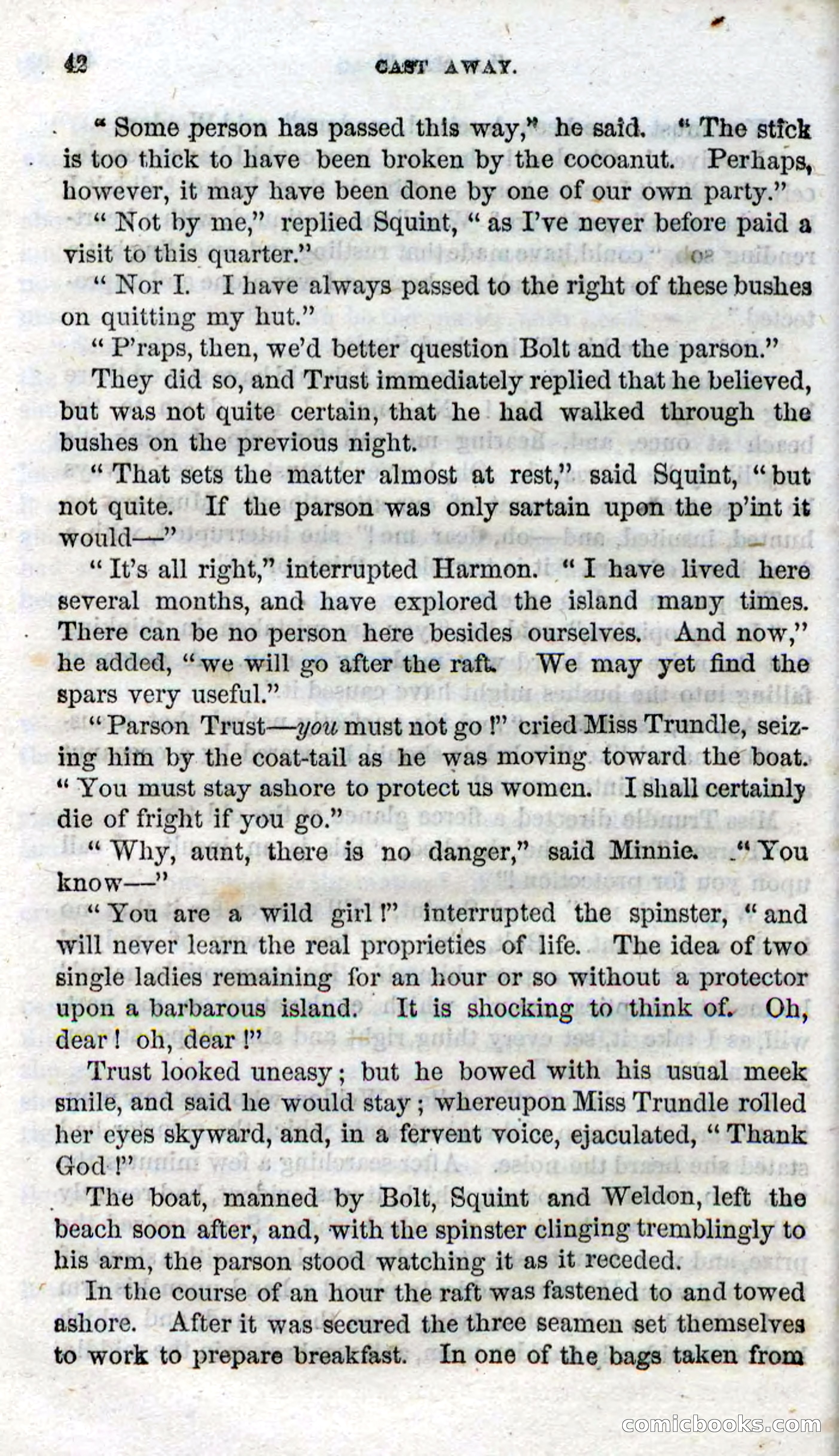 Beadle's Dime Novels No. 90: Cast Away — page 40 of 100