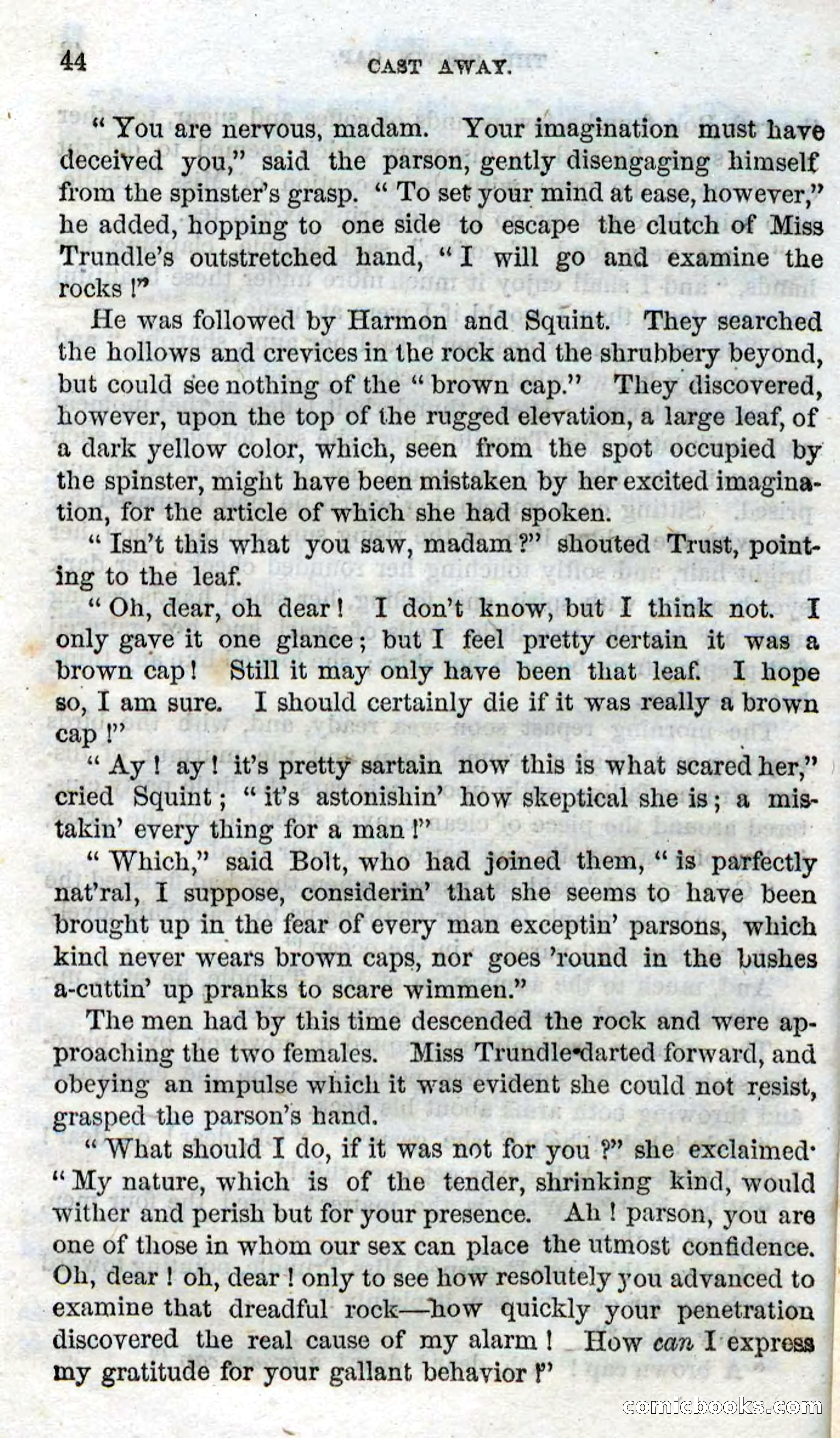 Beadle's Dime Novels No. 90: Cast Away — page 42 of 100