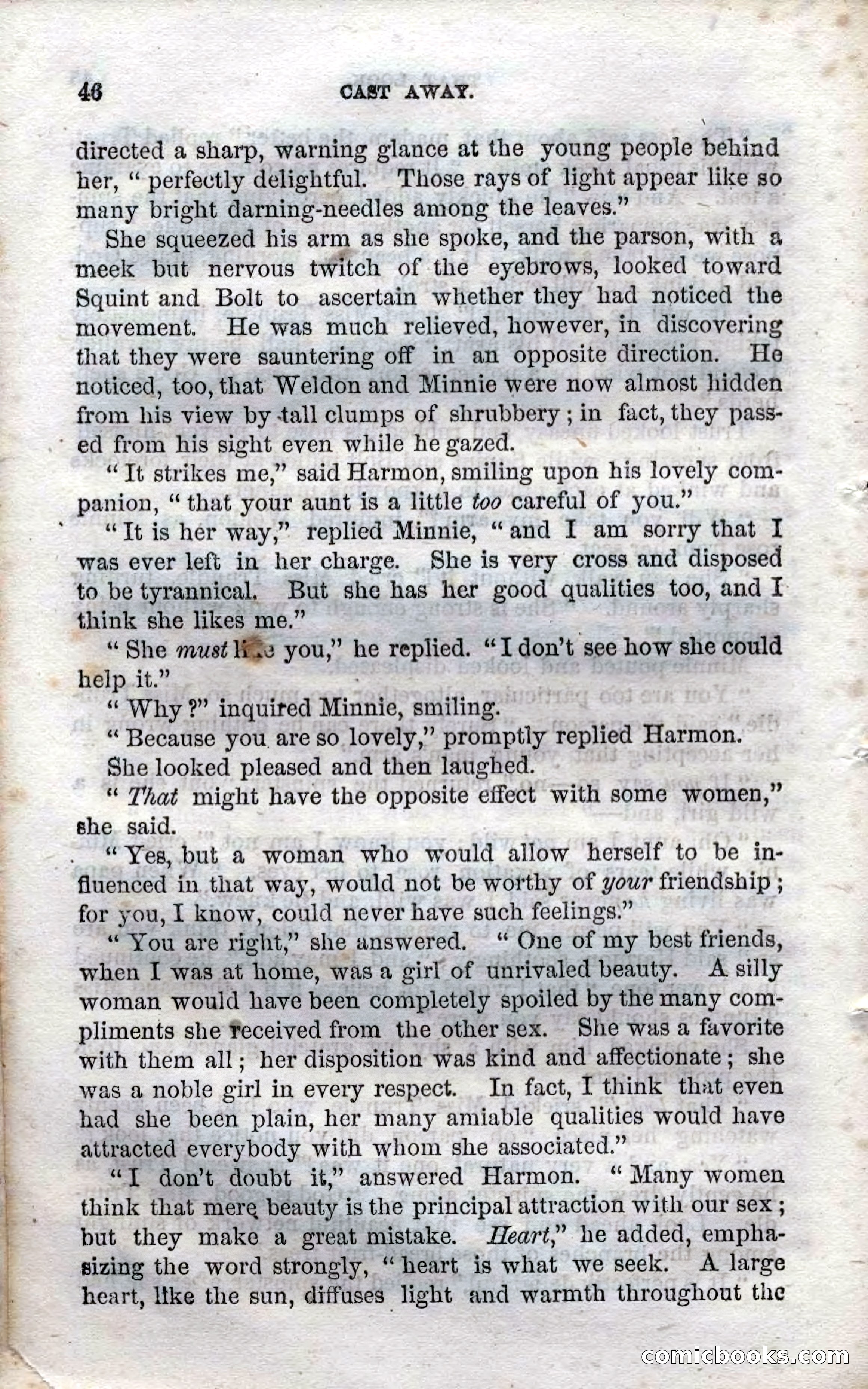 Beadle's Dime Novels No. 90: Cast Away — page 44 of 100