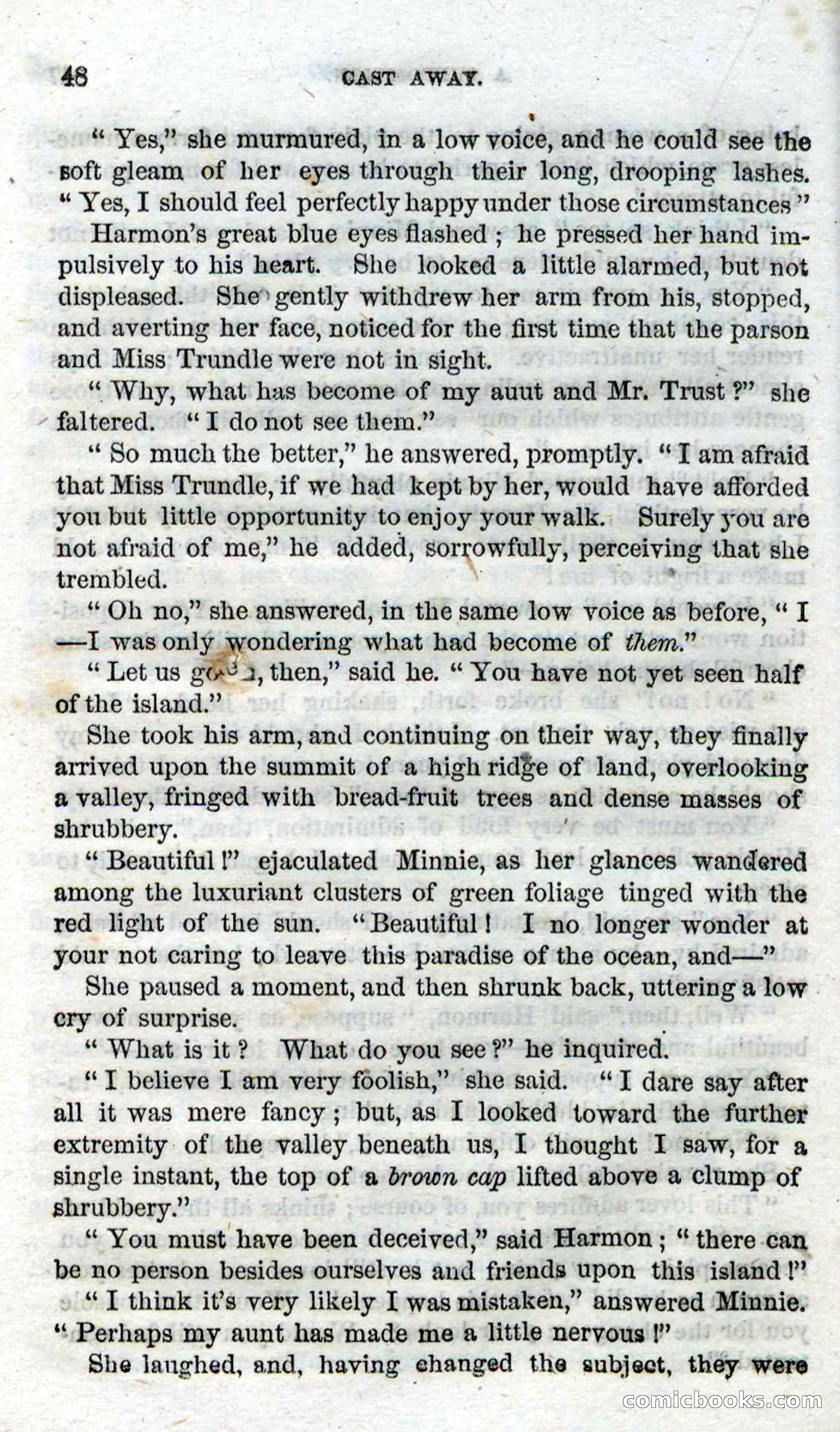 Beadle's Dime Novels No. 90: Cast Away — page 46 of 100
