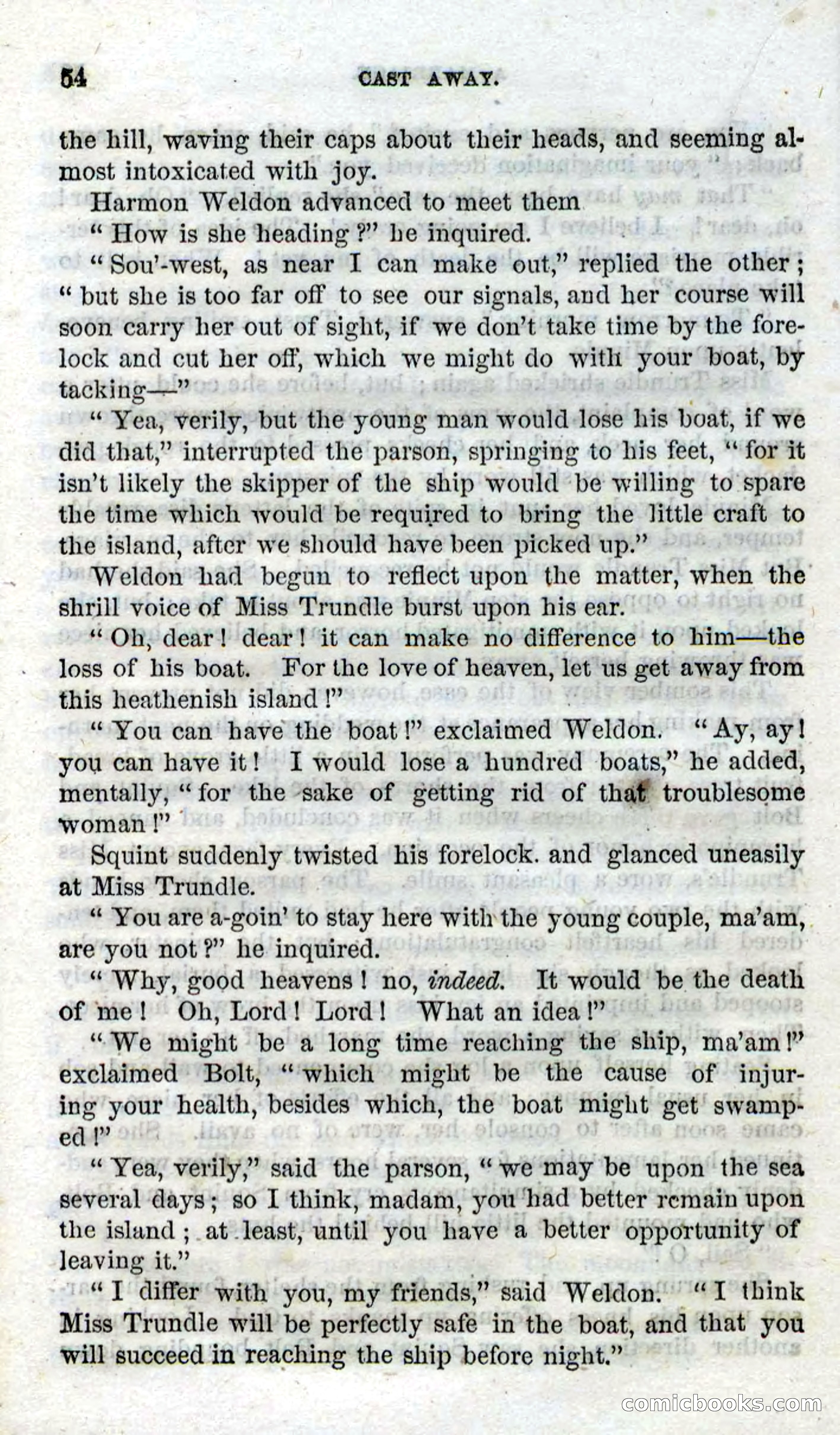 Beadle's Dime Novels No. 90: Cast Away — page 52 of 100