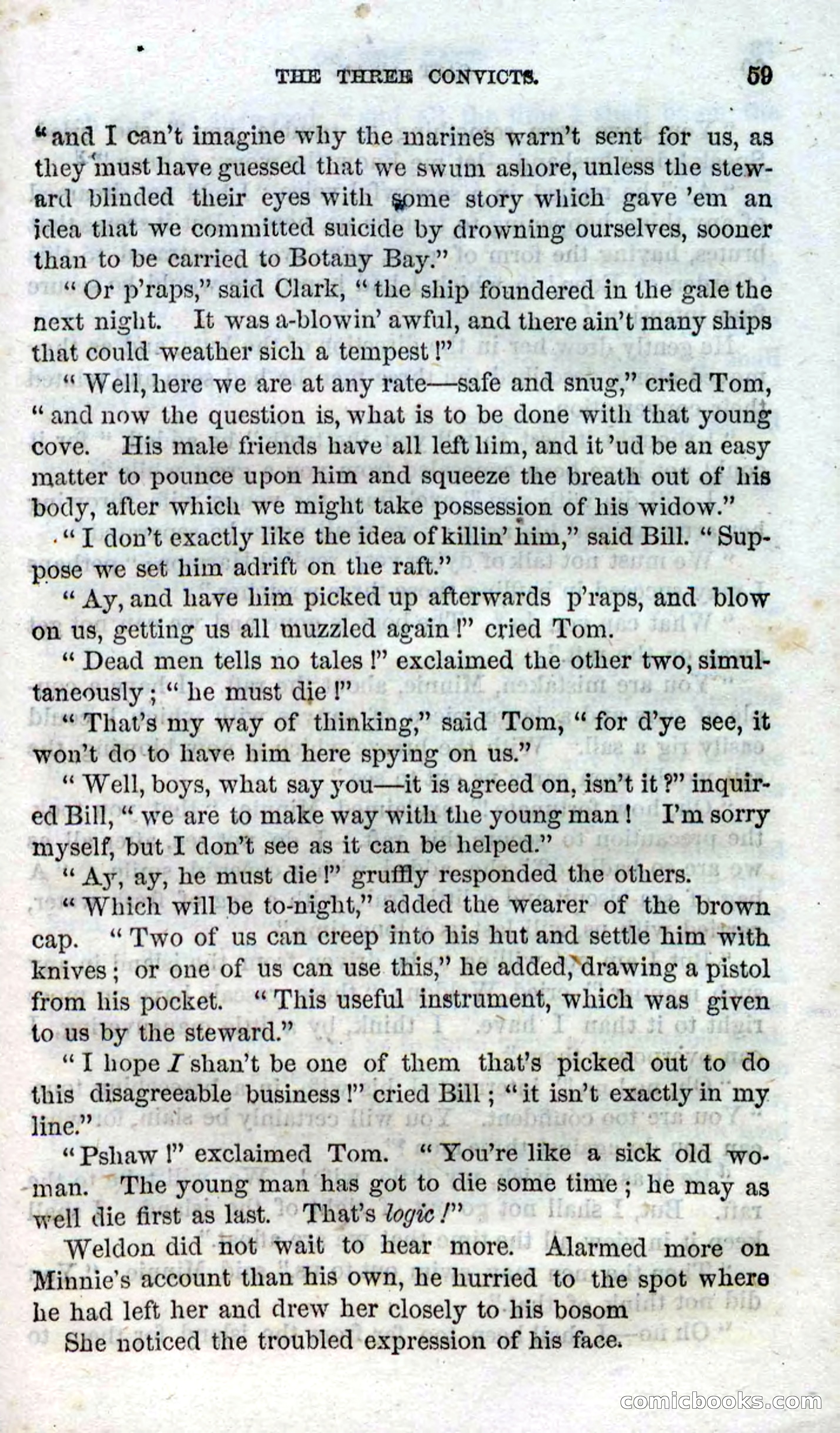 Beadle's Dime Novels No. 90: Cast Away — page 57 of 100