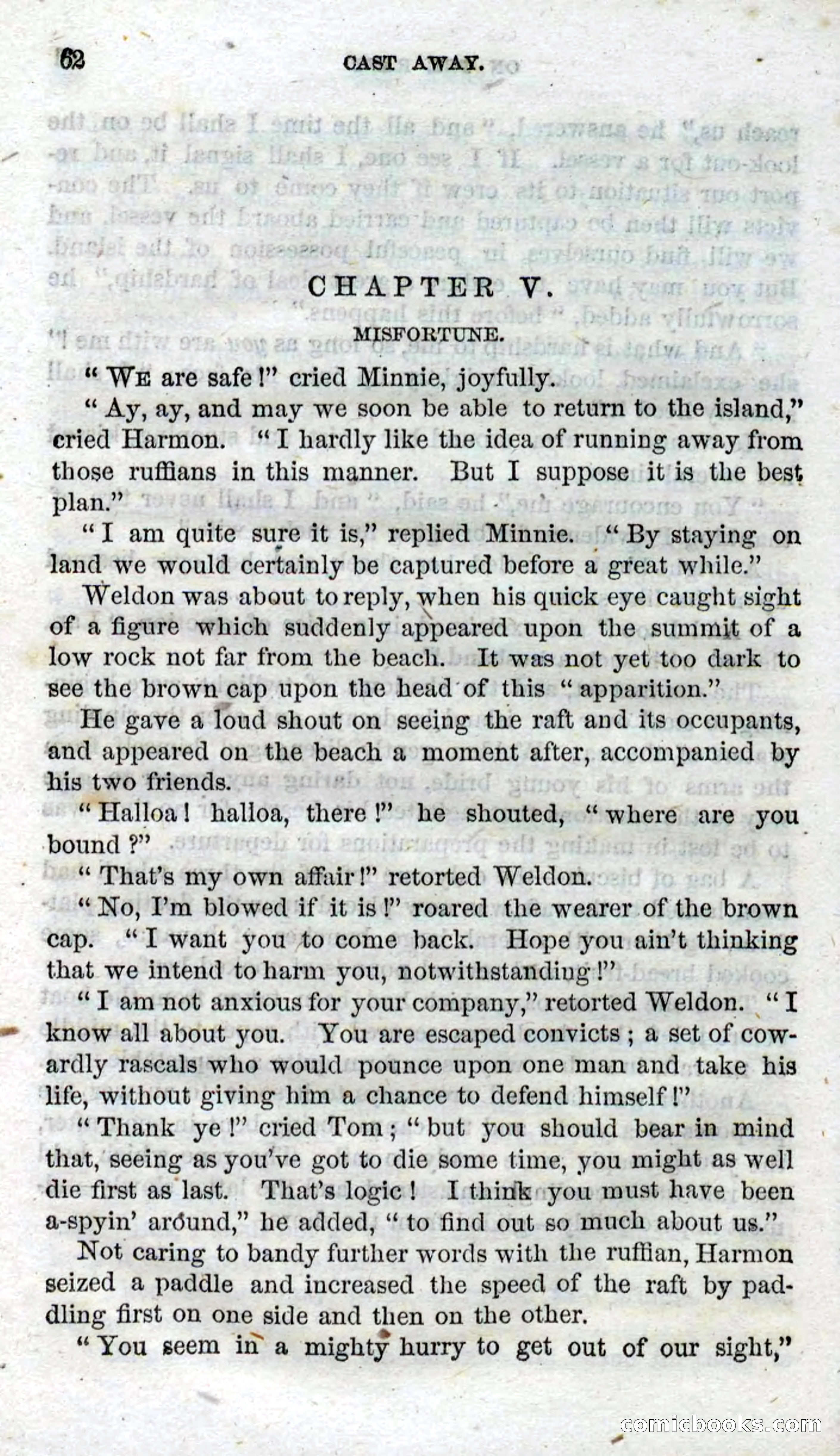 Beadle's Dime Novels No. 90: Cast Away — page 60 of 100