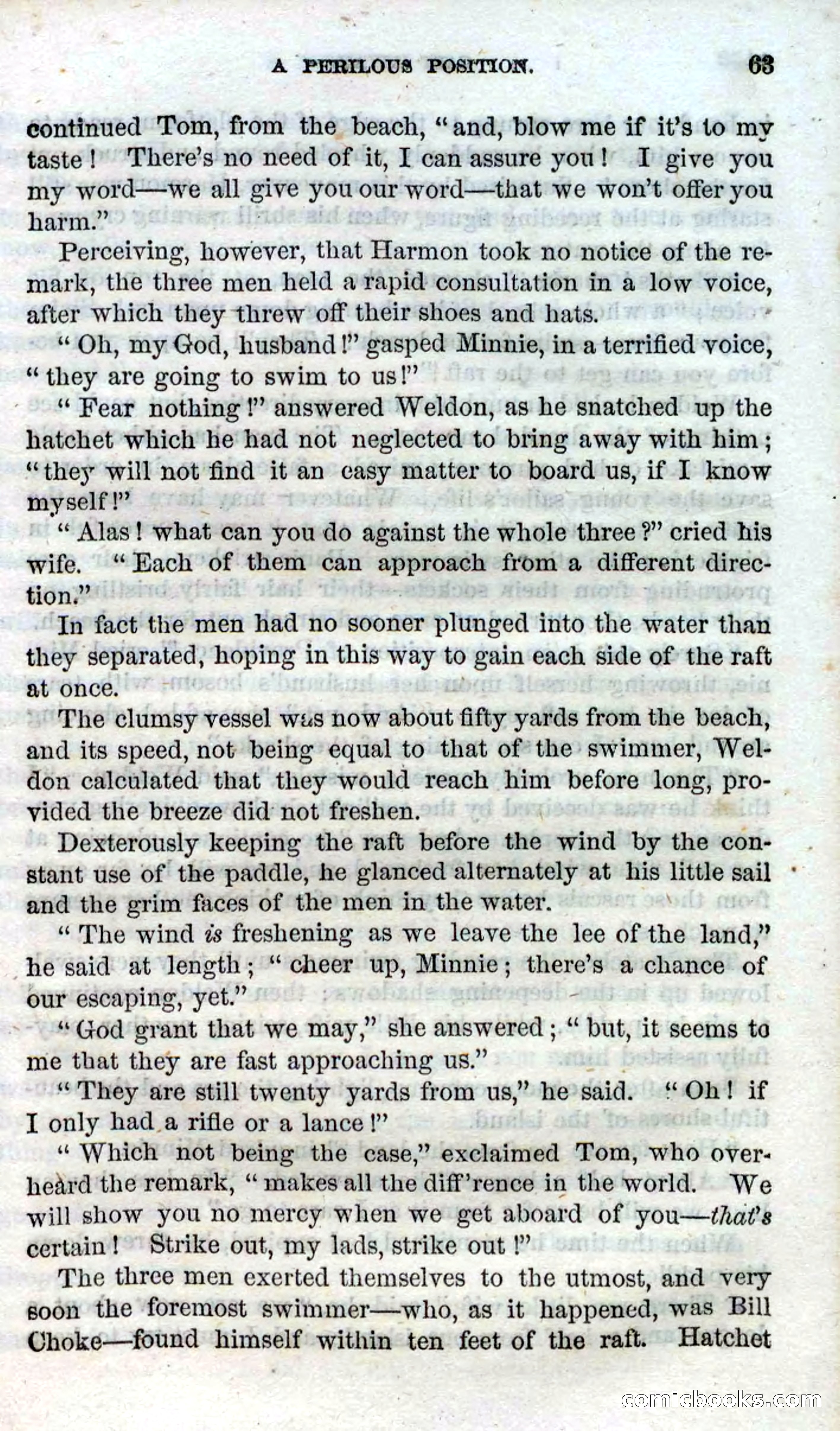 Beadle's Dime Novels No. 90: Cast Away — page 61 of 100